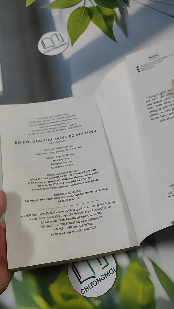 [MIỄN PHÍ BỌC SÁCH] Bỏ Đói Ung Thư, Đừng Bỏ Đói Mình - Jane McLelland 780917