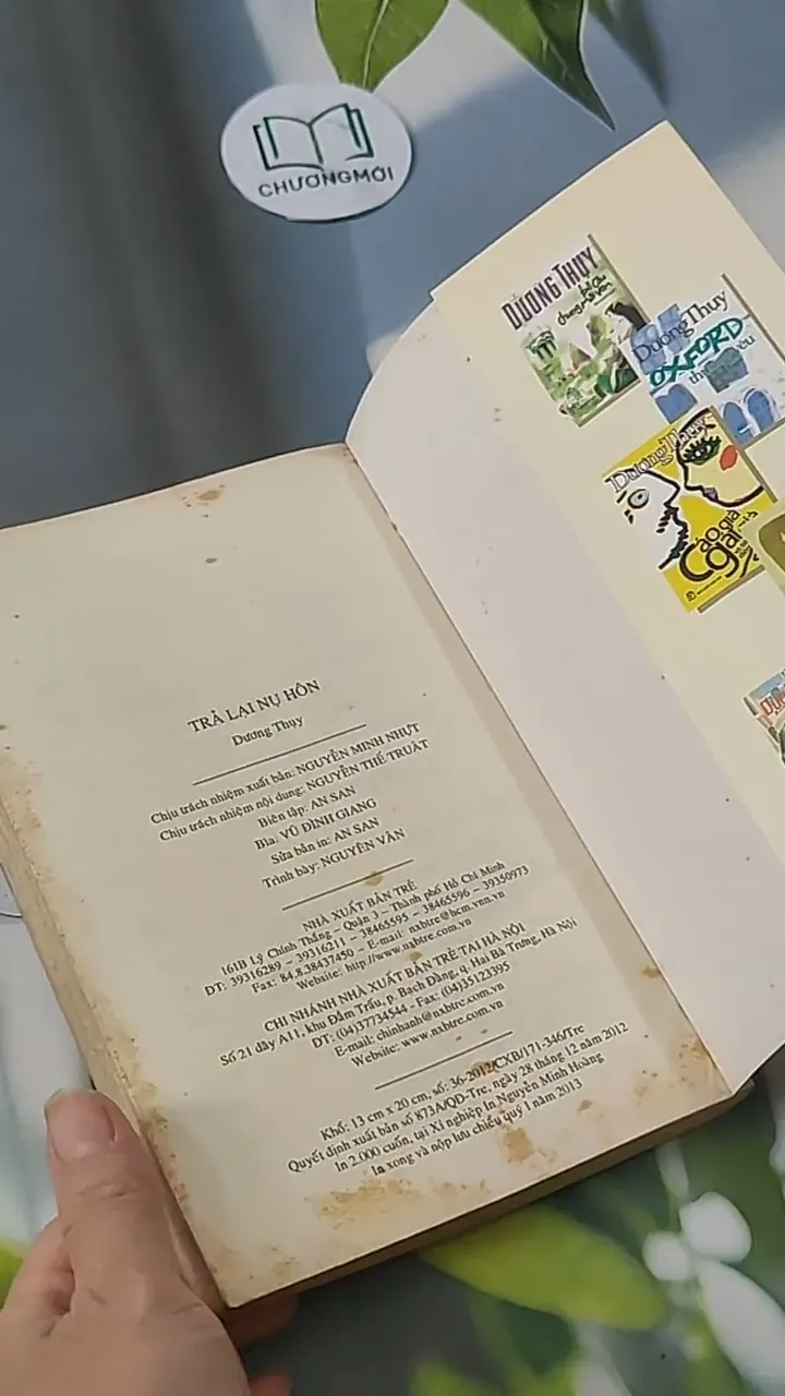 Trả Lại Nụ Hôn - Dương Thụy 705578