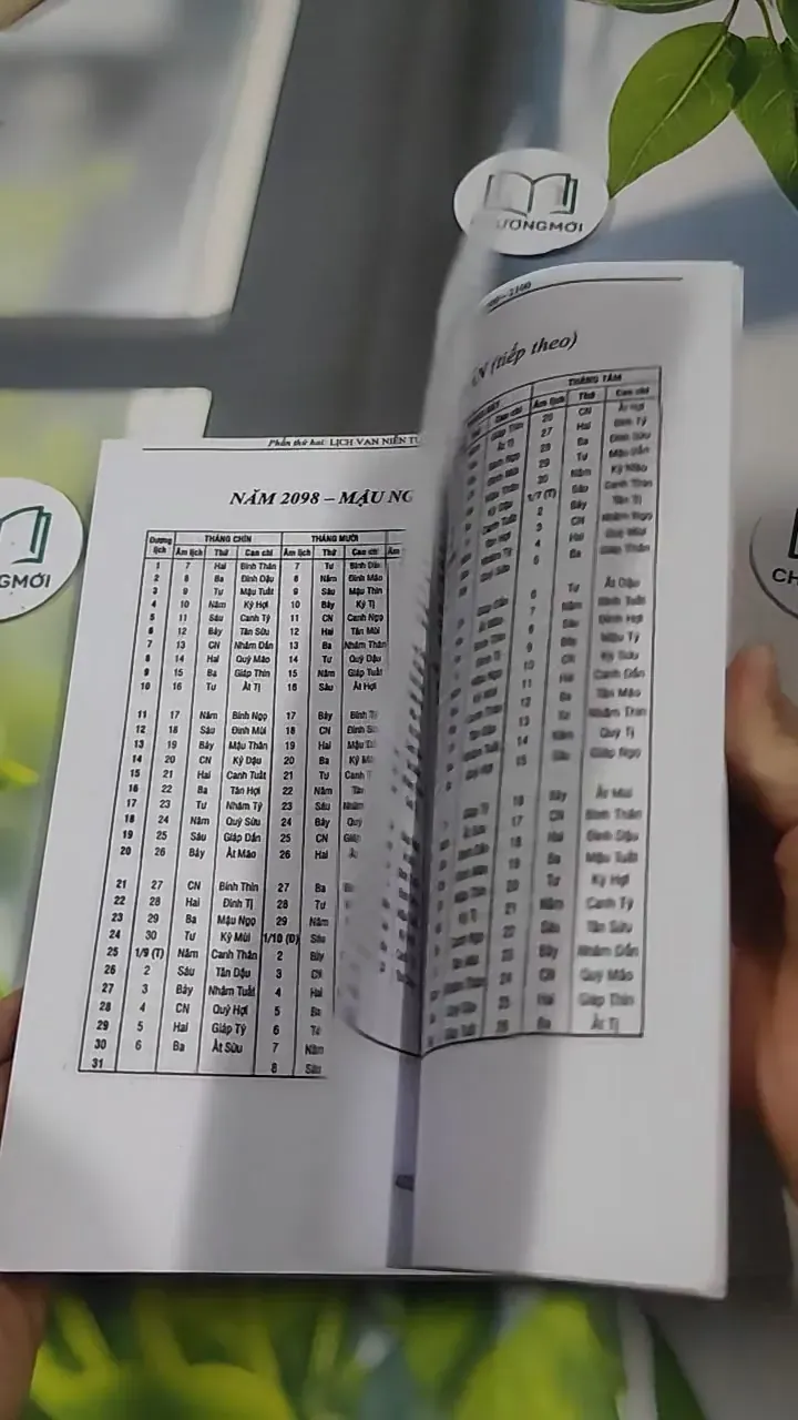 Lịch Vạn Niên Từ Năm 2000 - 2100 - Diệu Tuệ 727382