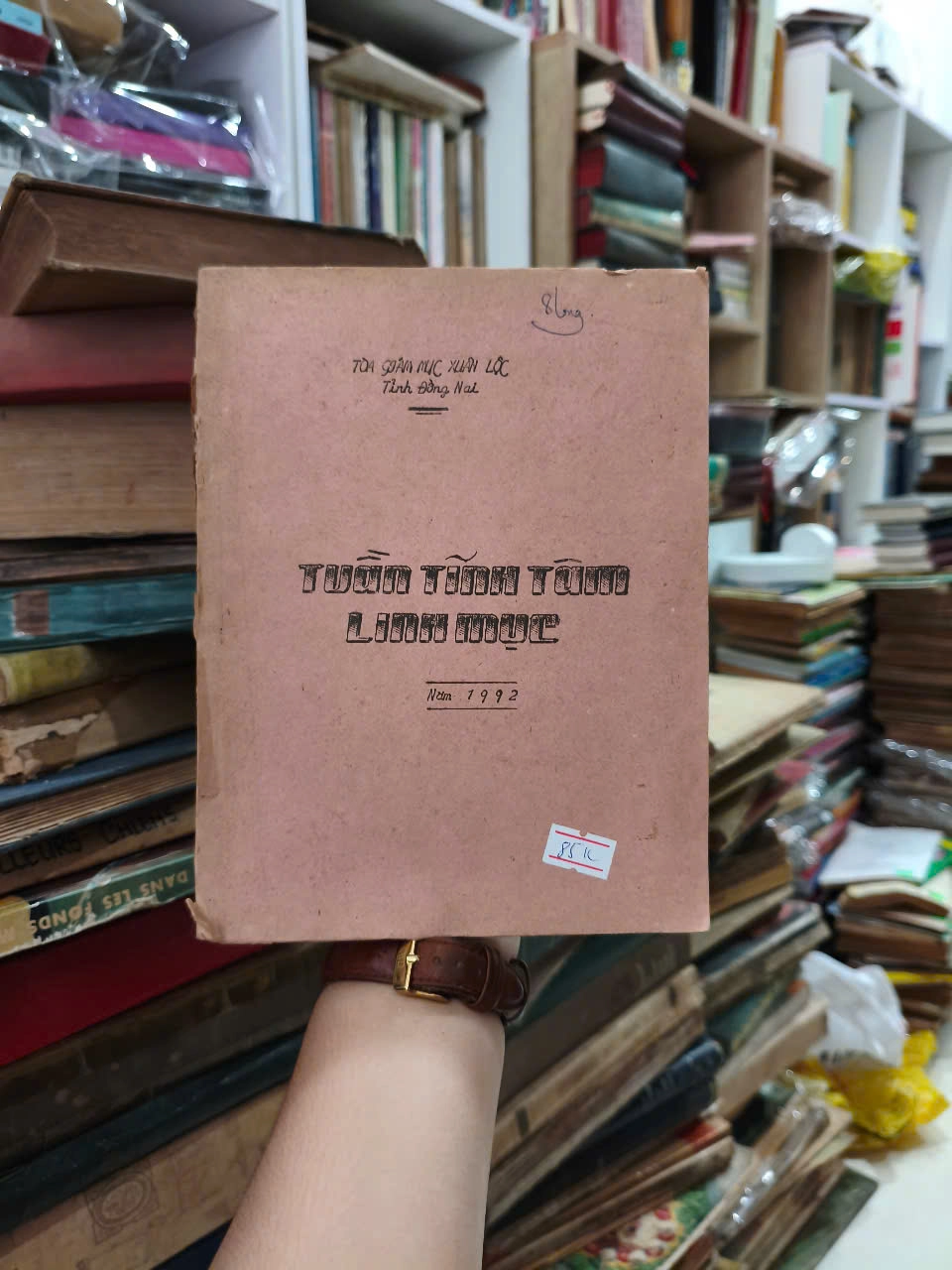 Tuần Tĩnh Tâm Linh Mục - 1992 by J. Webber - Sách Book Cover - Ngọc Hiển Books