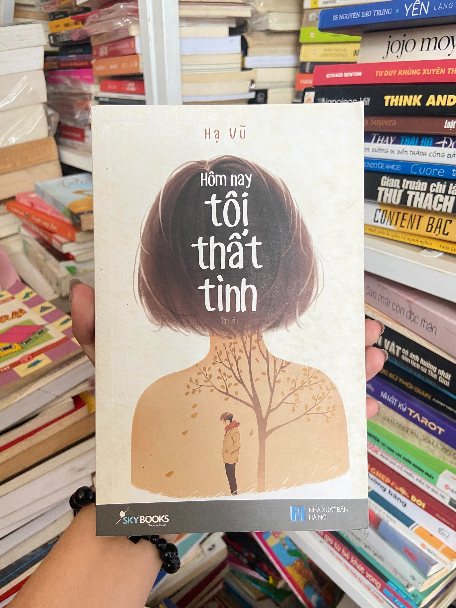 Hôm Nay Tôi Thất Tình by Hạ Vũ - Sách Book Cover - Ngọc Hiển Books
