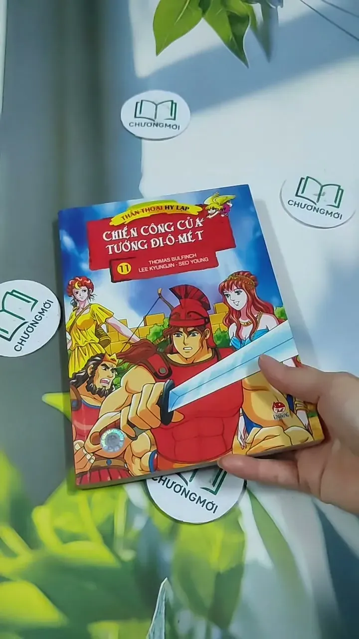 Truyện Tranh Thần Thoại Hy Lạp: Chiến Công Của Tướng Đi-ô-mét ( Tập 11 ) - Thomas Bulfinc 705770