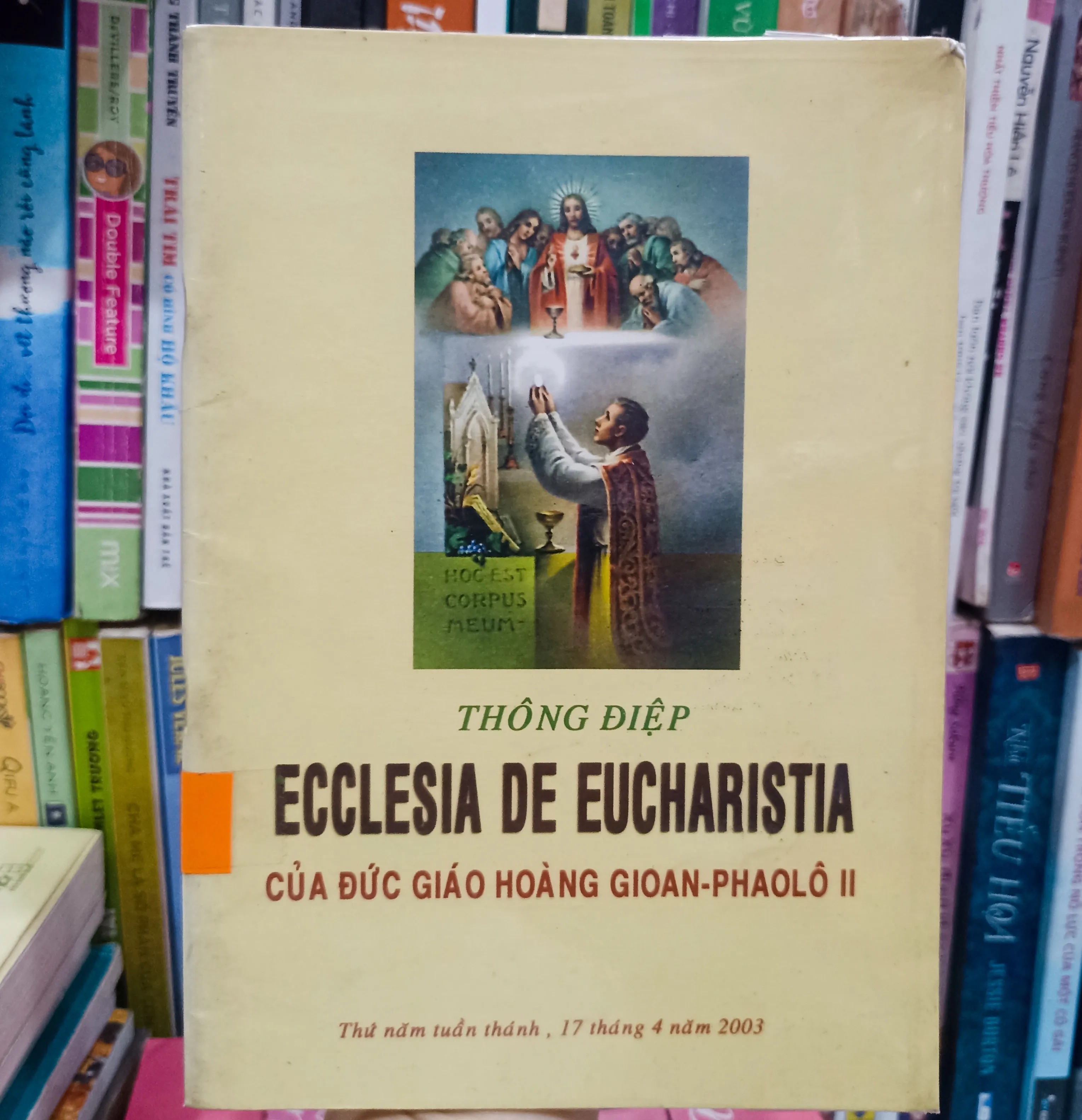 Thông điệp Ecclesia Để Eucharista 🌻 by  - Sách Book Cover - Ngọc Hiển Books