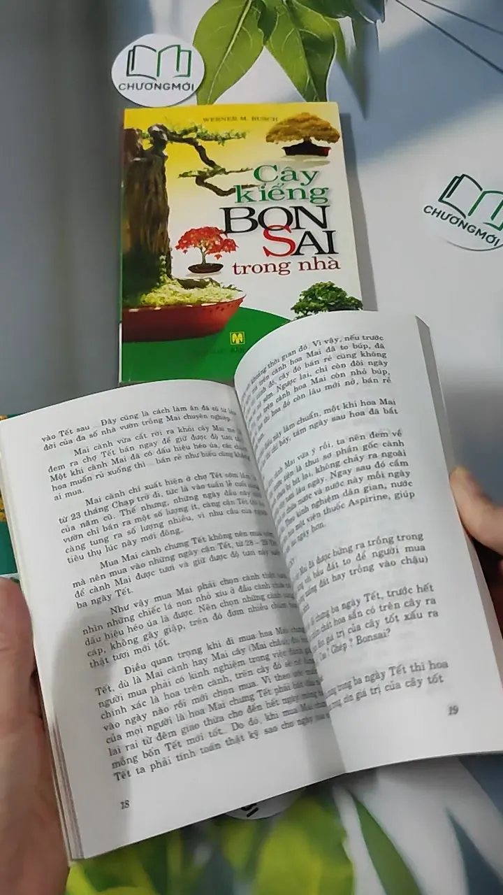 Combo Phương Pháp Trồng Hoa, Cây Kiểng Bonsai - Werner Busch & Phạm Thị Mỹ Hương 780858