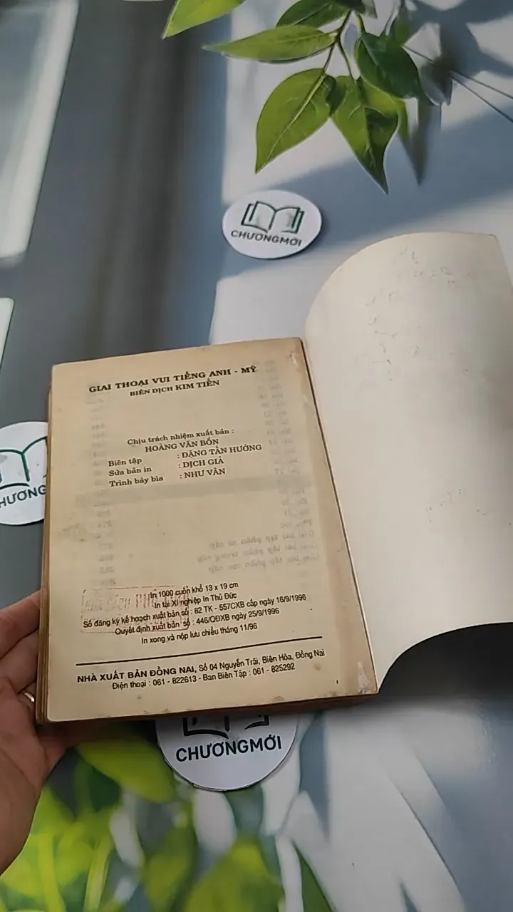 Giai Thoại Vui Tiếng Anh - Mỹ - Kim Tiến 727253