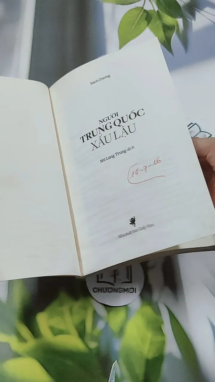 [MIỄN PHÍ BỌC SÁCH] Người Trung Quốc Xấu Lậu - Bá Dương 744714