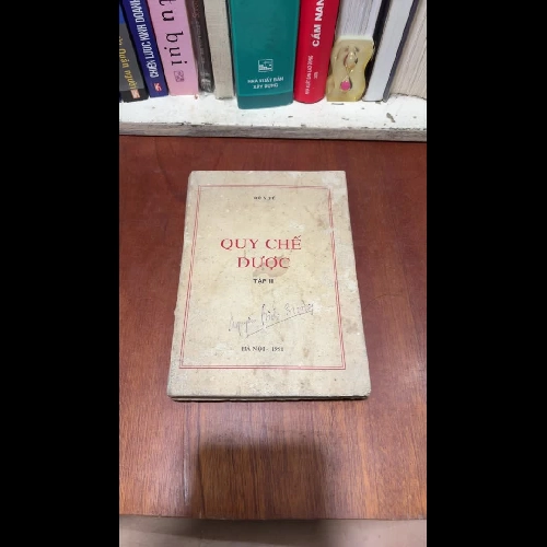 II Sách Y: Quy Chế Dược (Quyển 3) - Bộ Y Tế - 1991