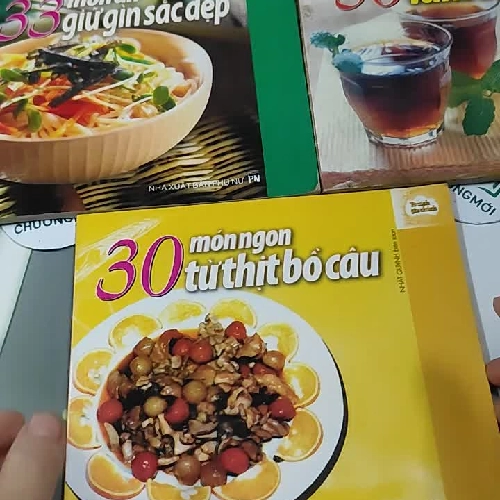Combo Ẩm Thực: 30 Món Ngon Từ Thịt Bồ Câu,33 Món Ăn Giữ Gìn Sắc Đẹp, 30 Món Trà Làm Đẹp