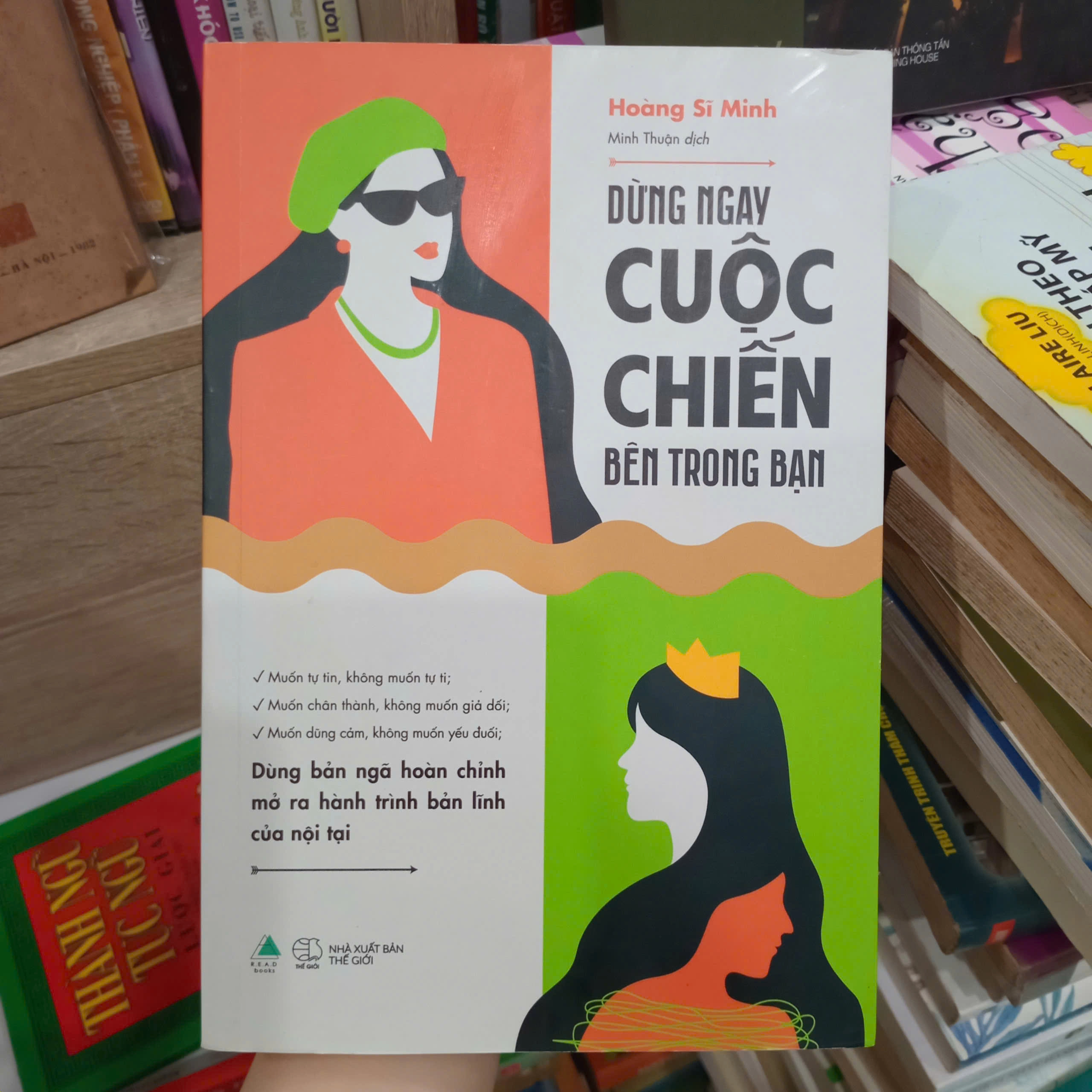 Dừng ngay cuộc chến bên trong bạn by  - Sách Book Cover - Ngọc Hiển Books