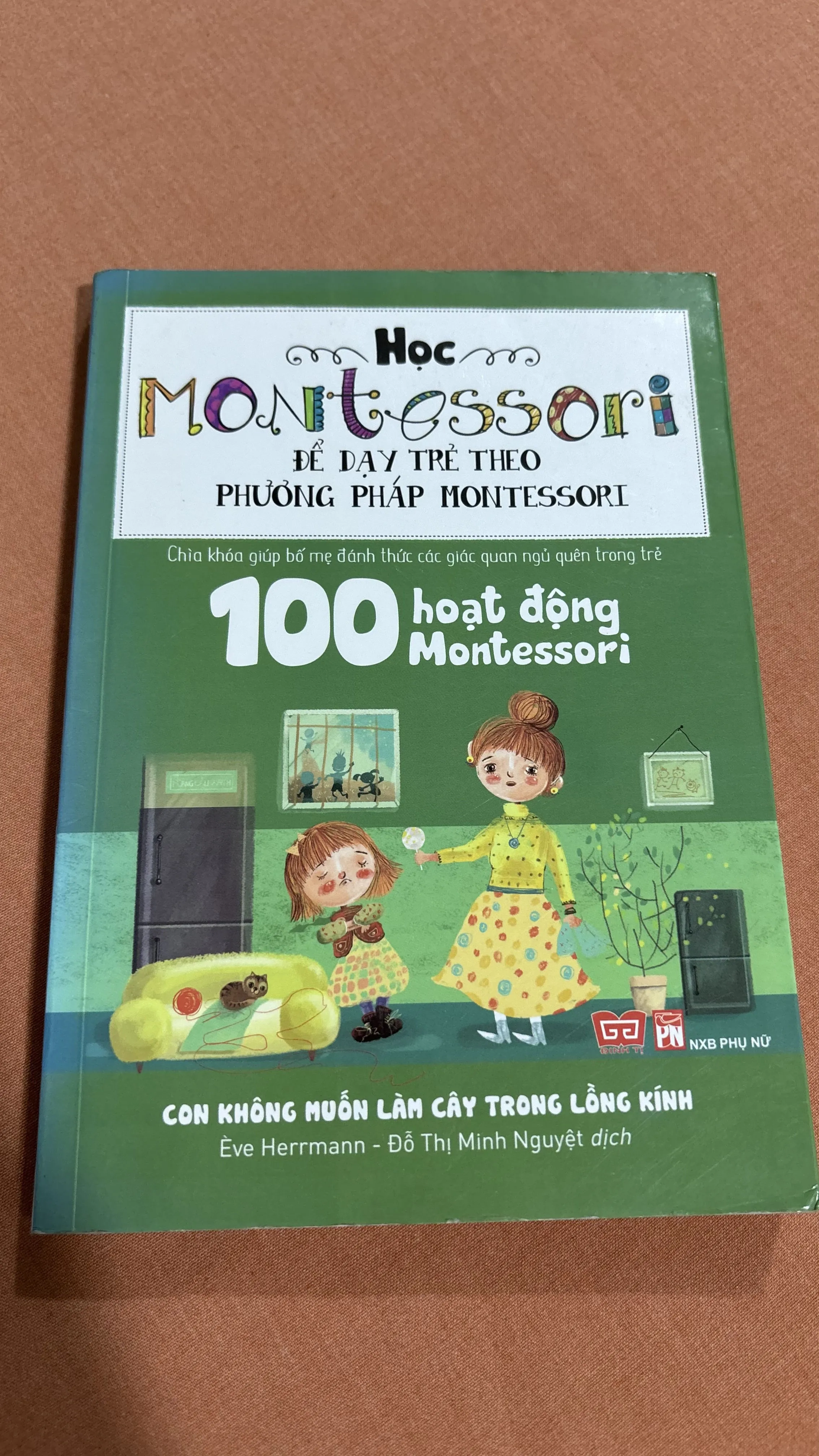 100 hoạt động Montessori 🌊 by  - Sách Book Cover - Ngọc Hiển Books