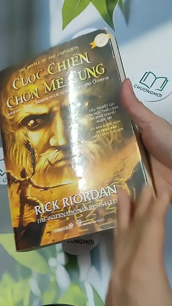 Cuộc chiến chốn Mê Cung - Phần 4 - Series Percy Jackson và các vị thần trên đỉnh Olympus  698610