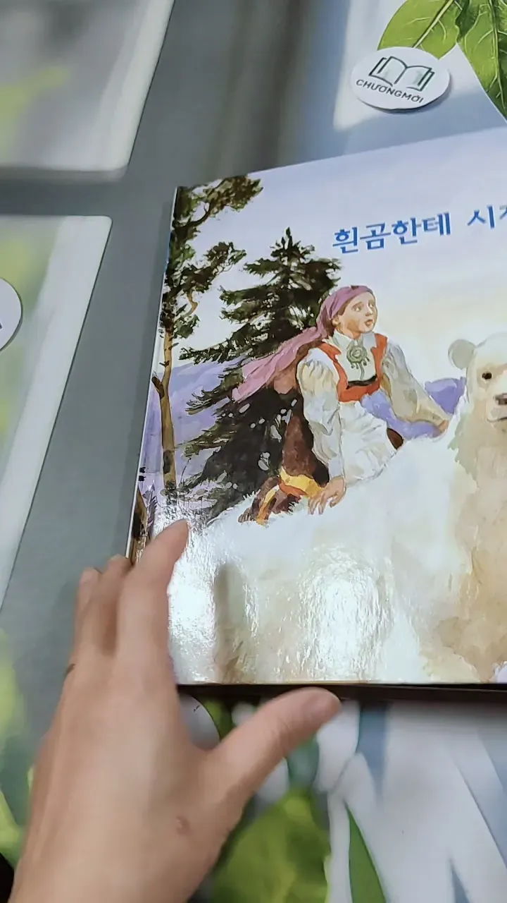 [Tặng nẹp góc] Truyện thiếu nhi Hàn Quốc: Moyamo Anu 46 -  모야모 아누와: 흰곰한테 시집갈게요 732047