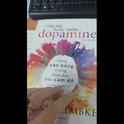 Sách giải mã môn dopamine - Lâm Đăng Cam Thảo mới 90%