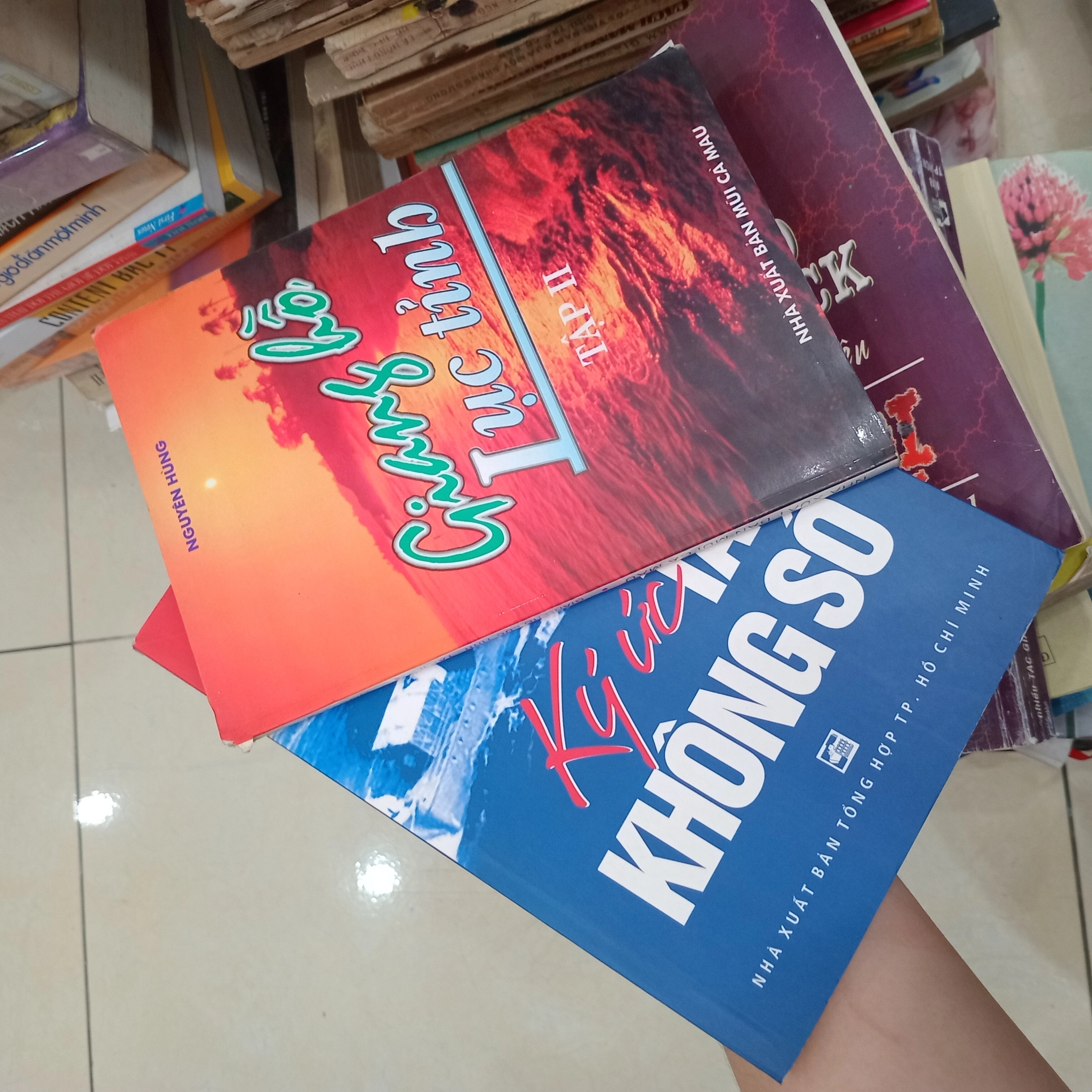 Kí Ức Tàu Không Số & Giang Hồ Lục Tỉnh by  - Sách Book Cover - Ngọc Hiển Books