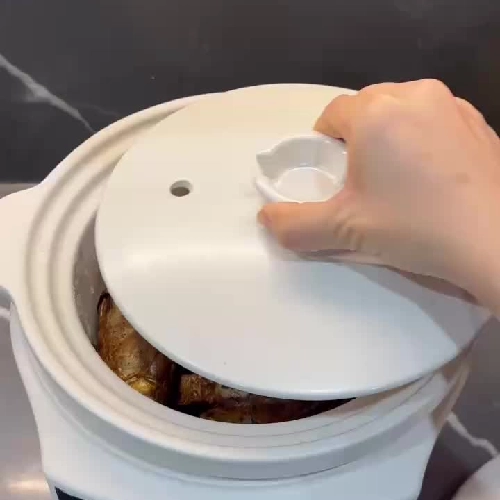 NỒI KHO HẦM DƯỠNG SINH 5 IN 1 UNIE USC888 – NẮP SỨ KÉP CAO CẤP 791452