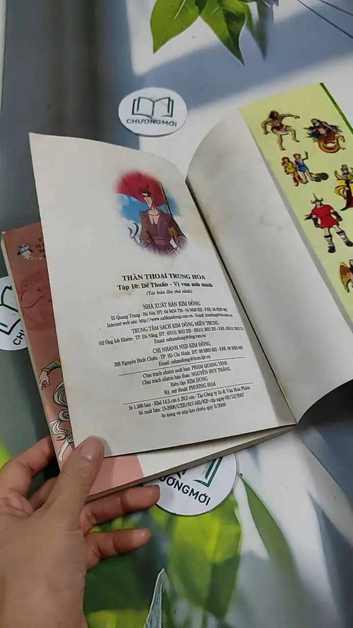 Truyện Tranh Thần Thoại Trung Hoa: Đế Thuấn - Vị Vua Anh Minh ( Tập 10 ) - Chol Chang Rue 705771