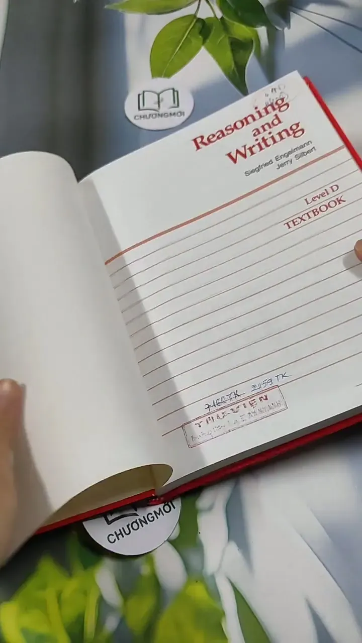 [MIỄN PHÍ BỌC SÁCH] Reasoning and Writing Level D Textbook 713912