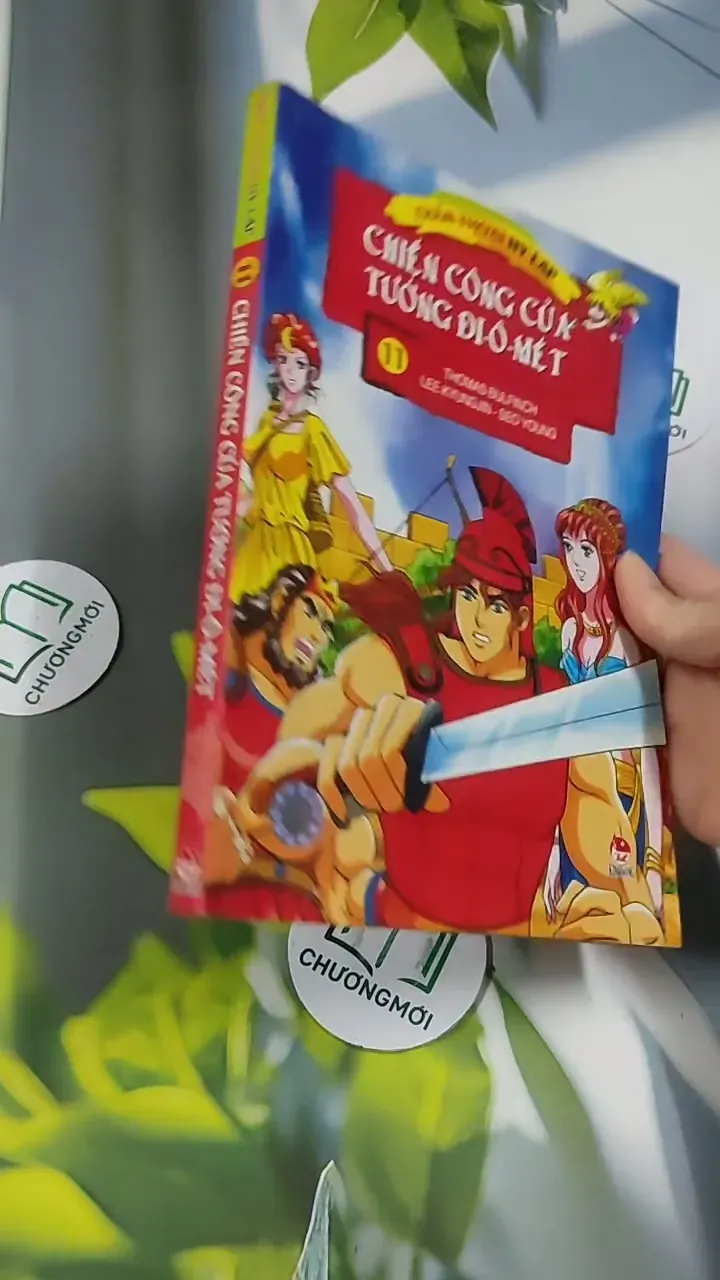 Truyện Tranh Thần Thoại Hy Lạp: Chiến Công Của Tướng Đi-ô-mét ( Tập 11 ) - Thomas Bulfinc 705770