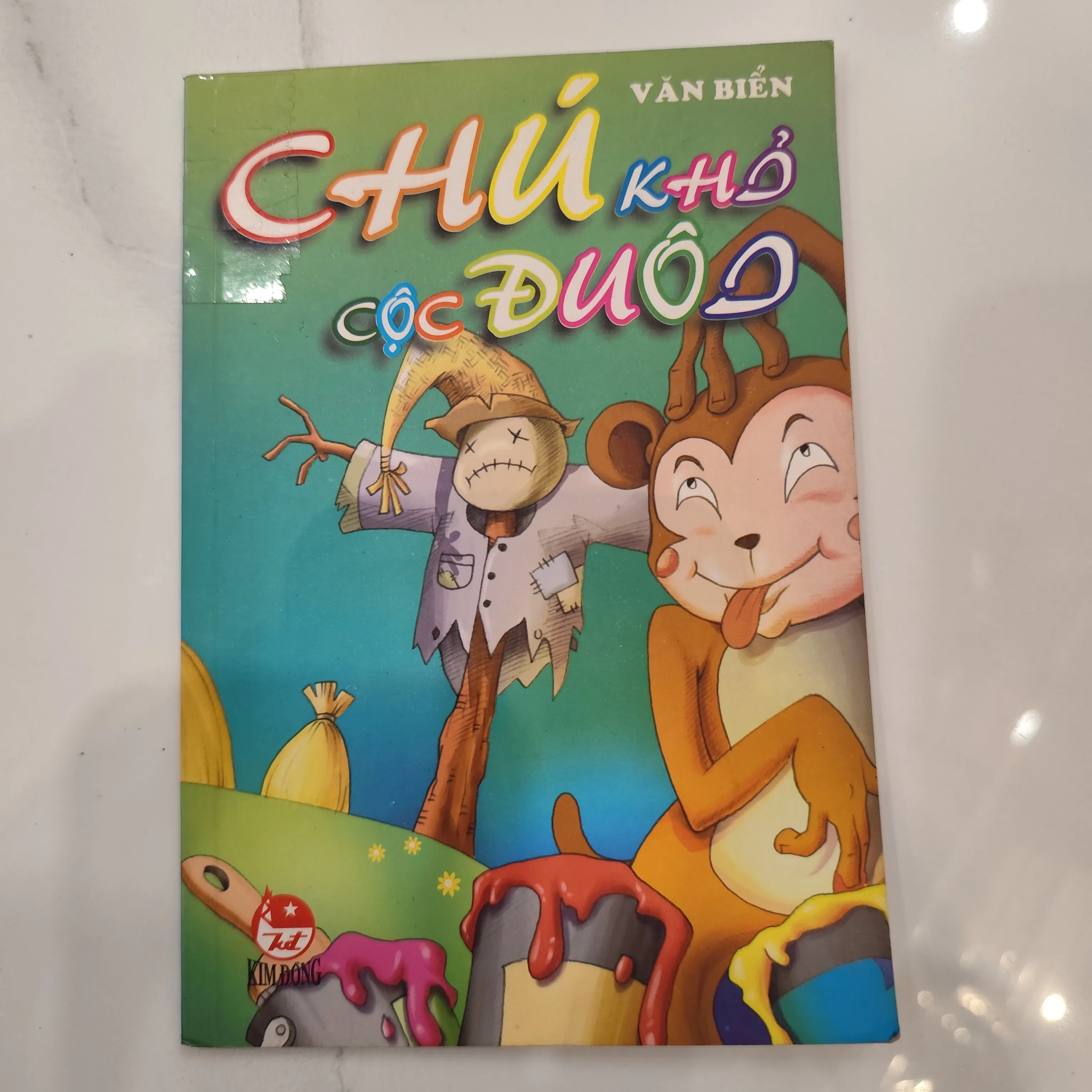 Chú khỉ cộc đuôi by  - Sách Book Cover - Ngọc Hiển Books
