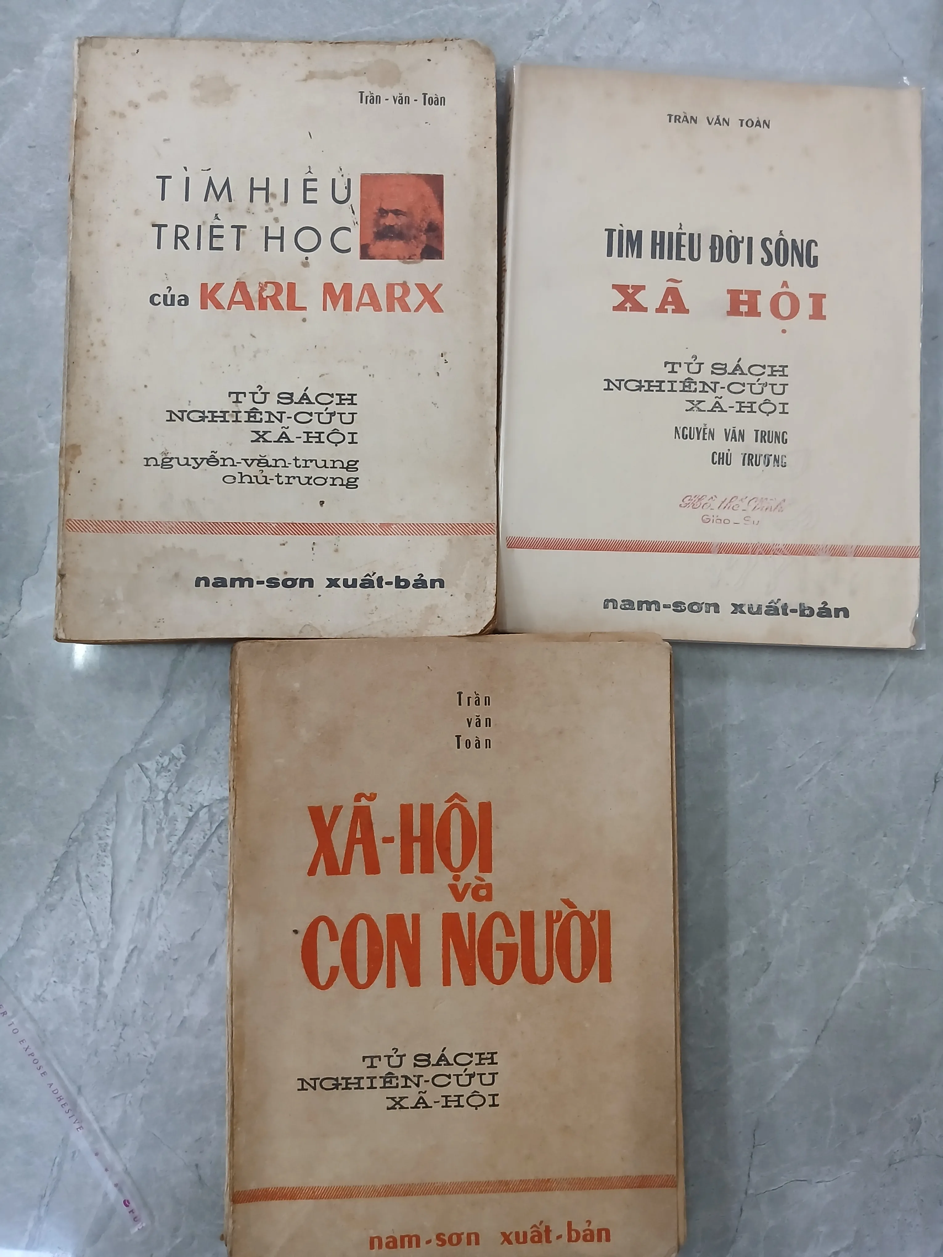 TỦ SÁCH NGHIÊN CỨU XÃ HỘI - COMBO 3 CUỐN CỦA TÁC GIẢ TRẦN VĂN TOÀN