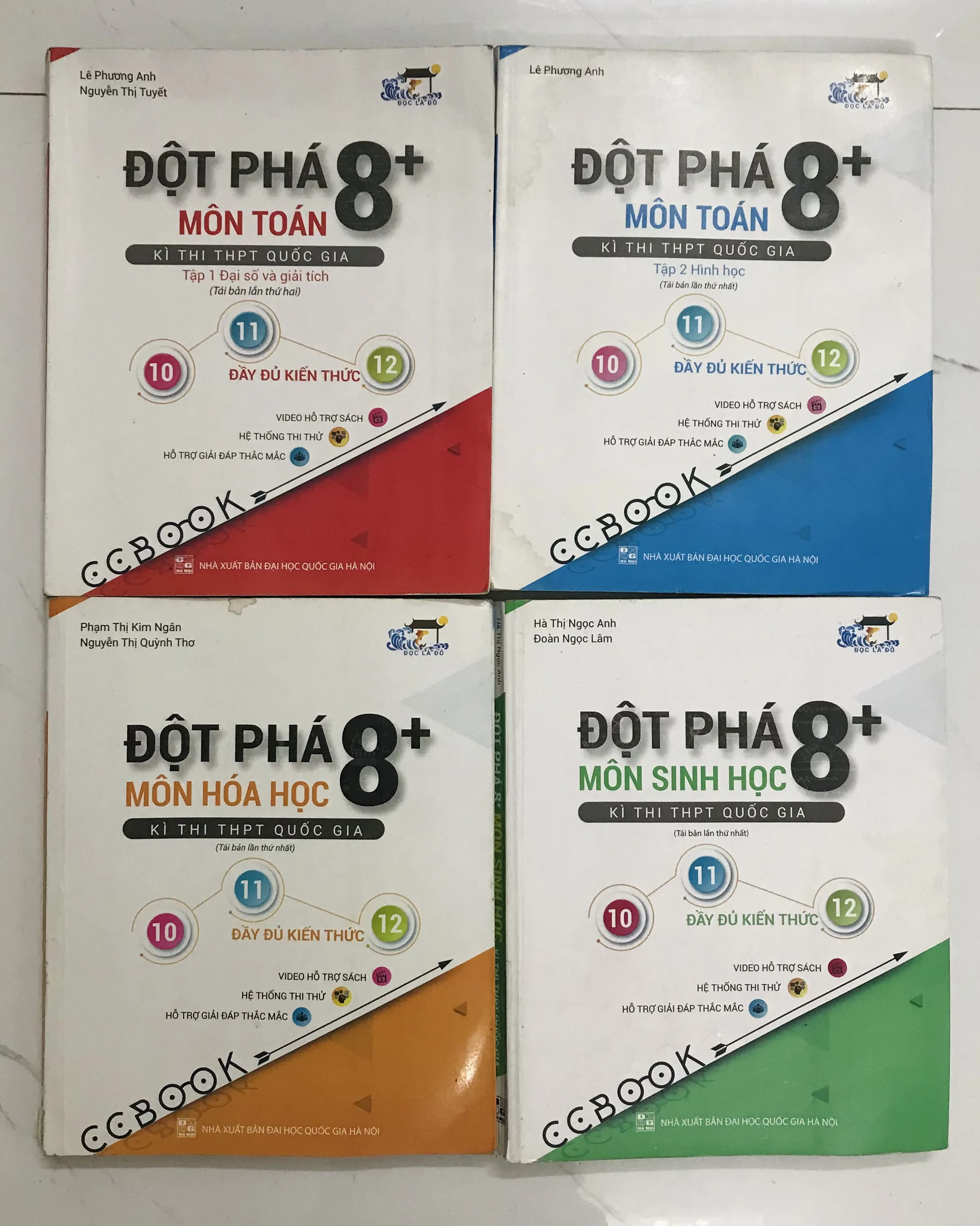 Bộ sách Đột Phá Kỳ Thi THPT Quốc Gia Toán Hoá Sinh