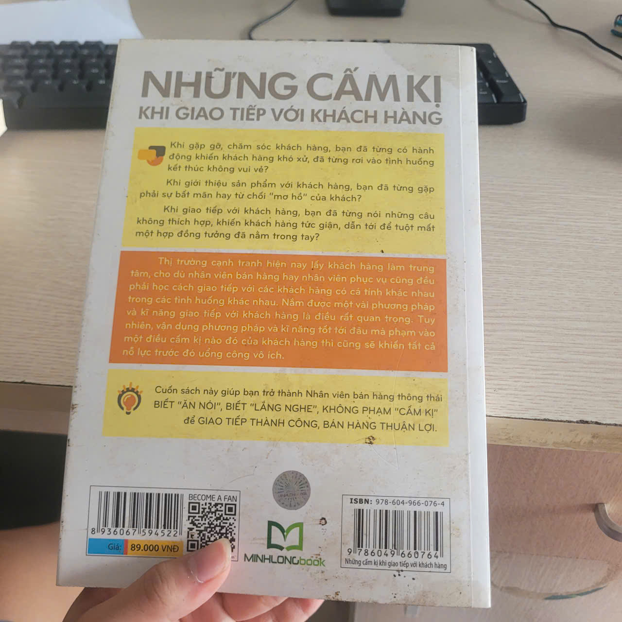 Những cấm kỵ khi giao tiếp với khách hàng	Phạm Ái Minh 525491