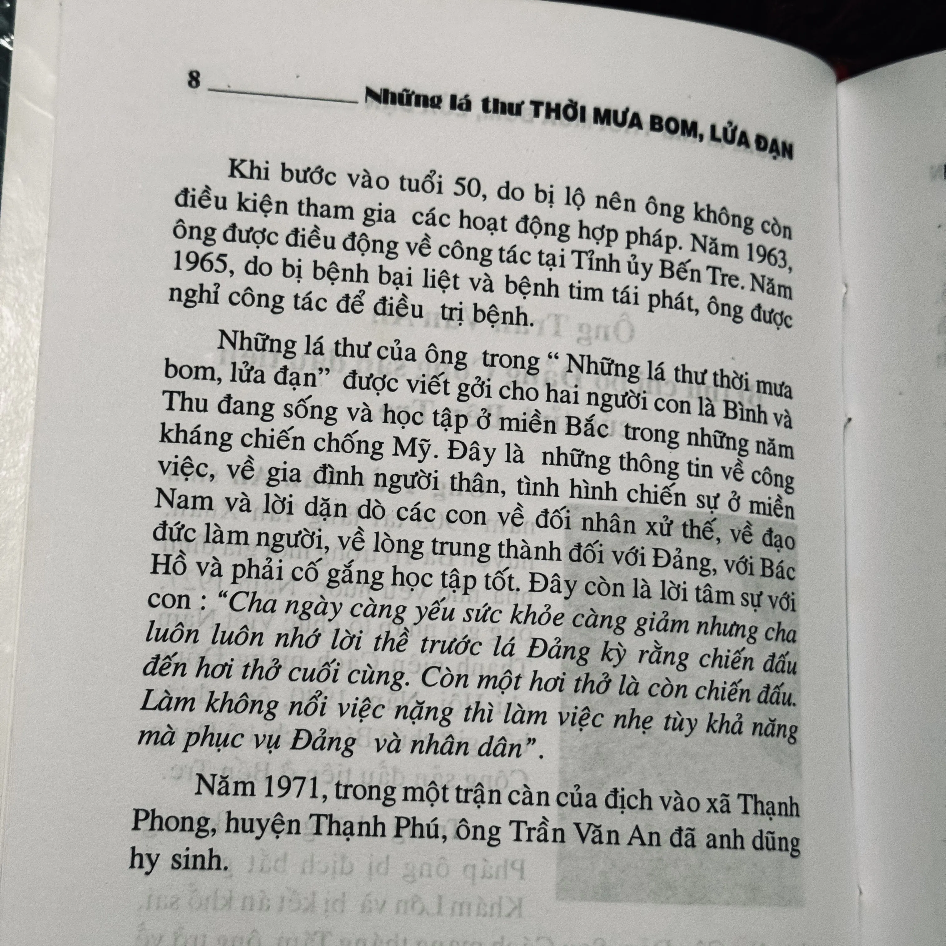 Những lá thư thời mưa bom, lửa đạn 1001366