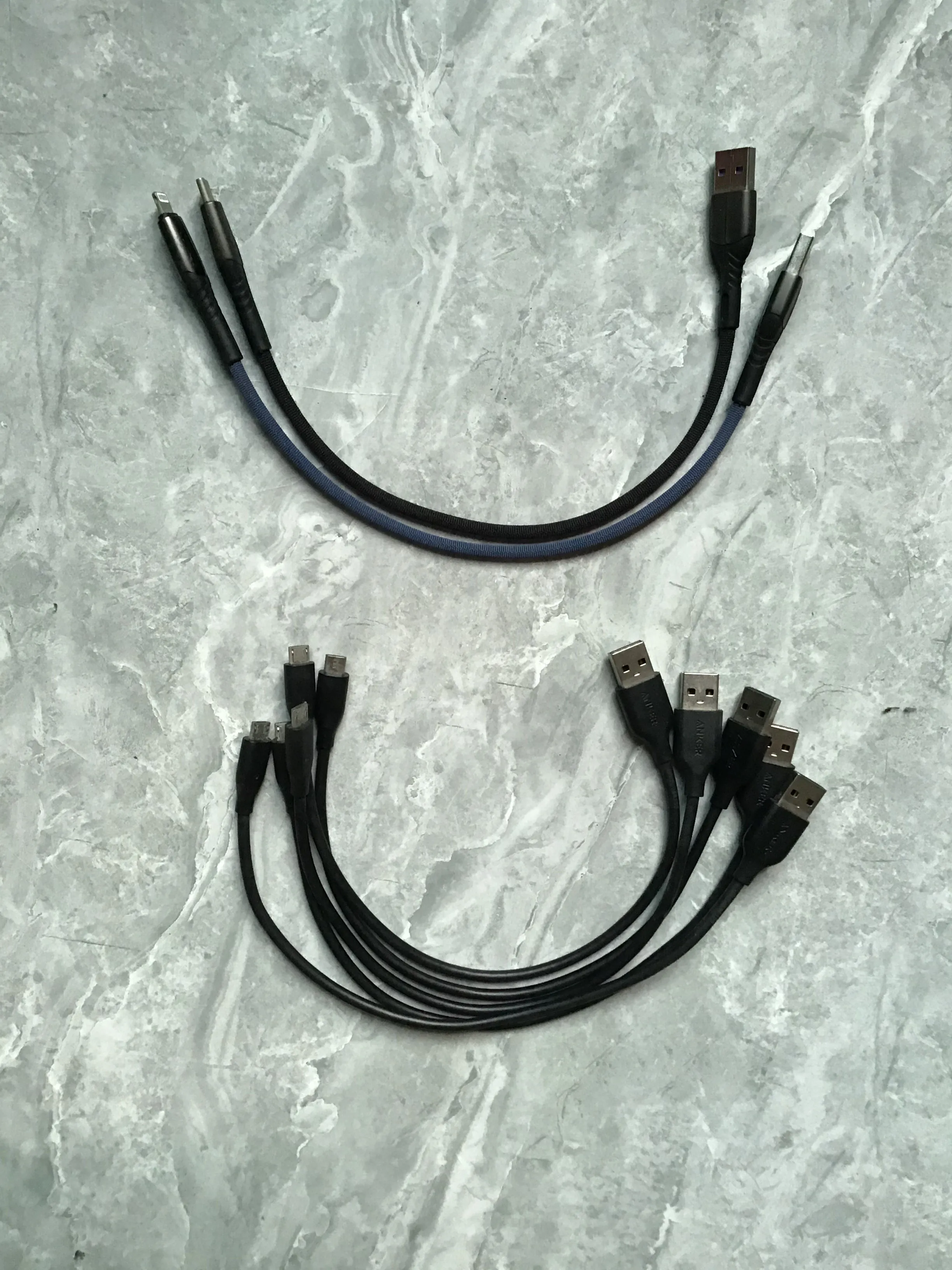 Cáp MicroUSB 30cm Anker