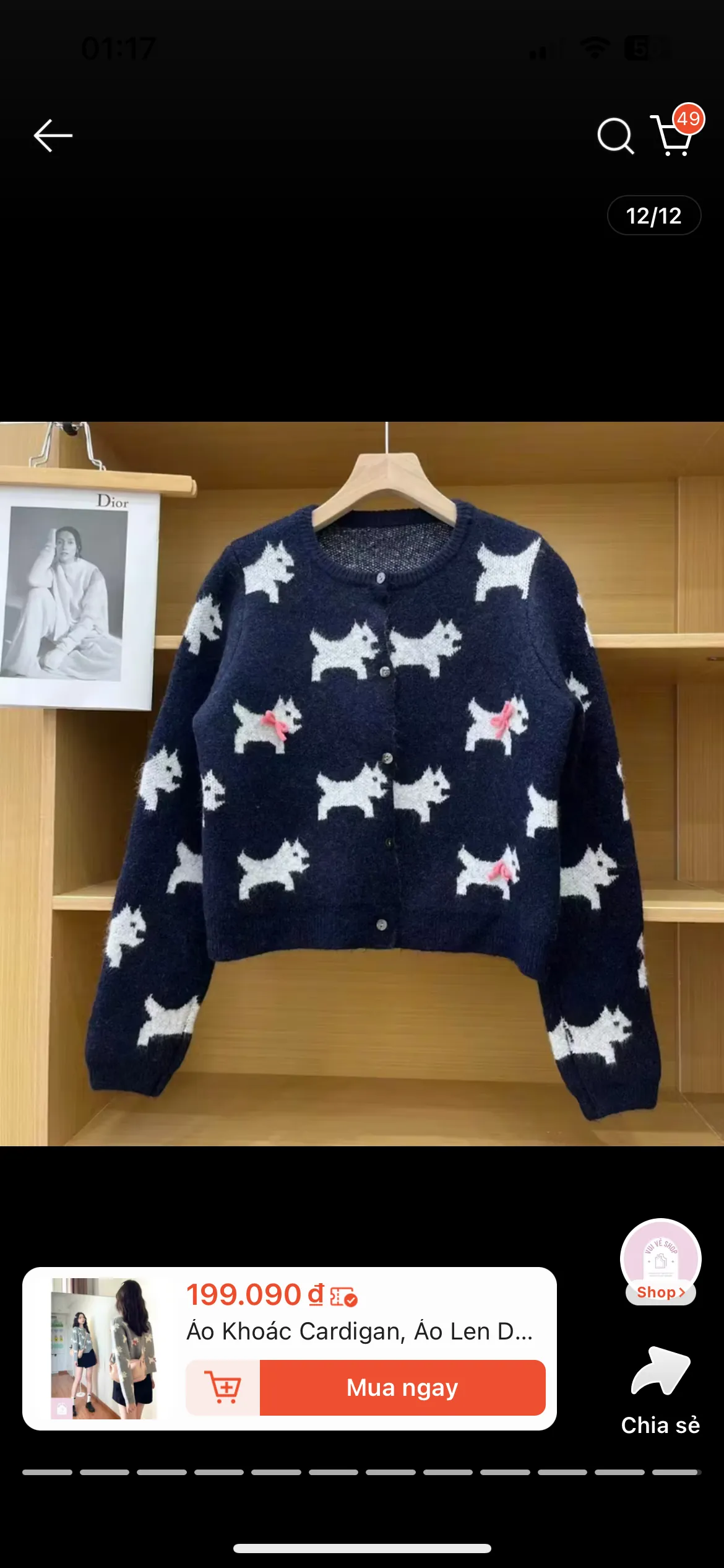 áo cardigan nữ siu xinh