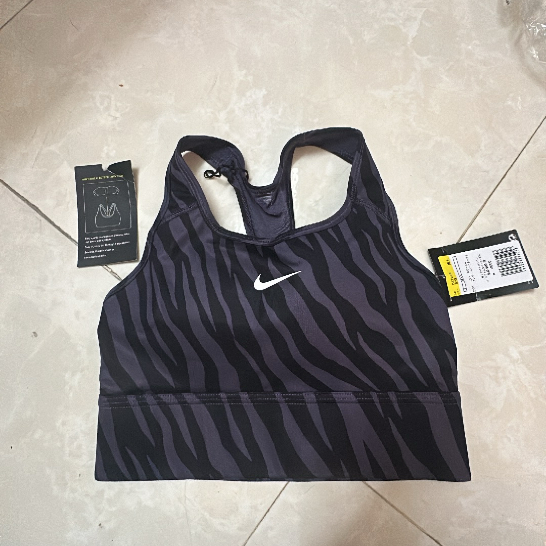 Áo bra thể thao chính hãng Nike màu tím- size S - ngực 80 - mới 100% 304556