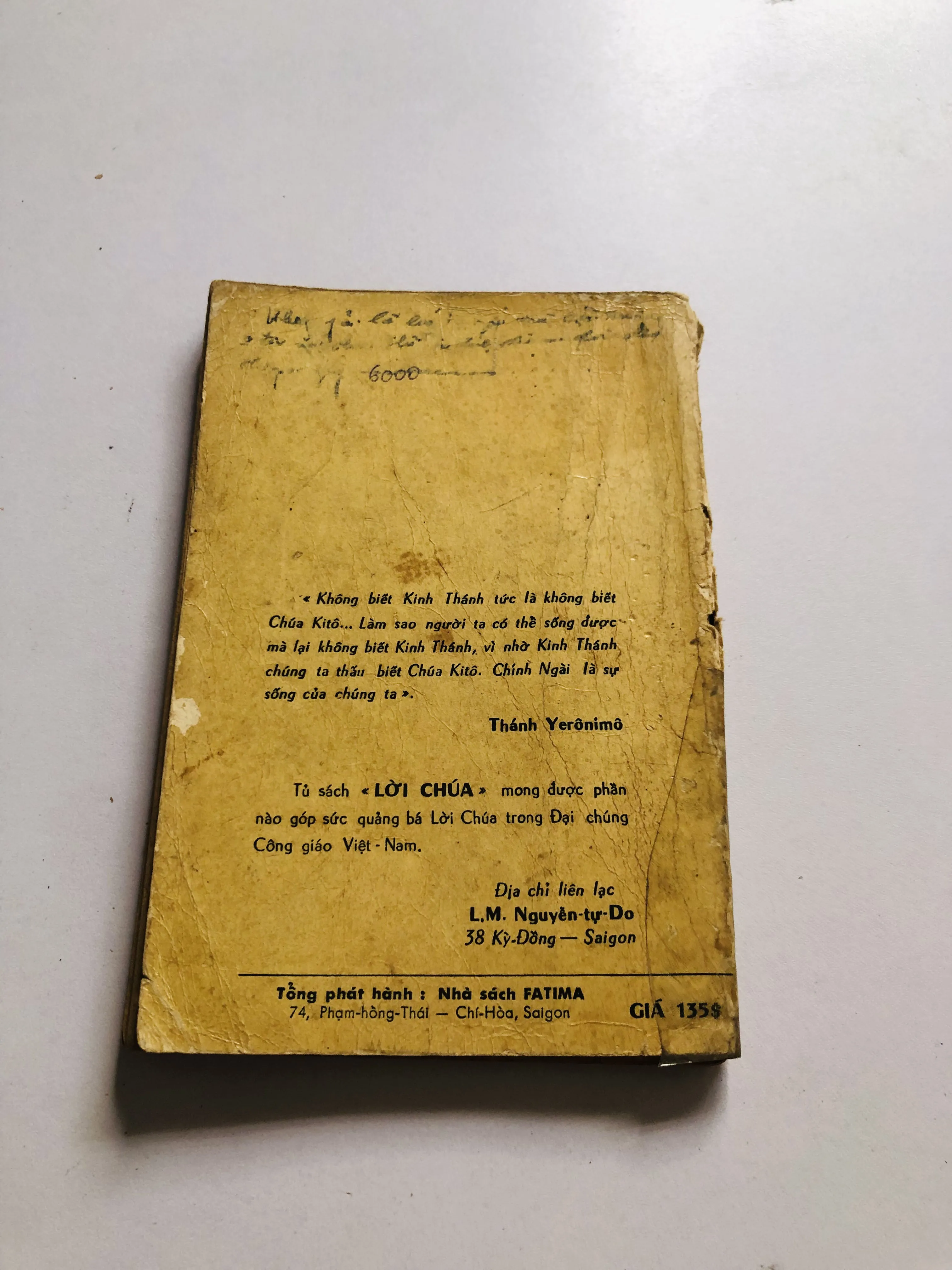 MẾN SỐNG TÂN ƯỚC – LM Trần Hữu Thanh 1970 752810