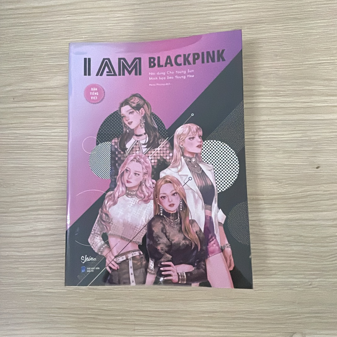 Sách I AM BLACKPINK (có bọc sách) còn mới 271402