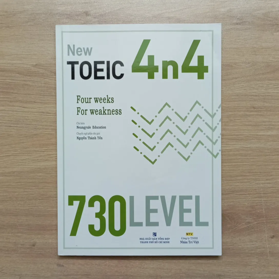 Sách New Toeic 4n4 Level 730