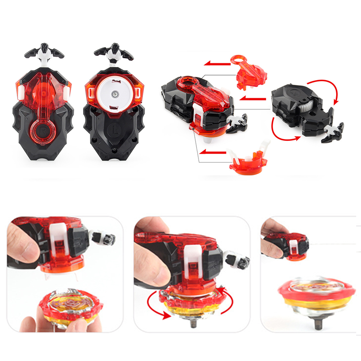 📌 Đồ Chơi Con Quay Beyblade B117 Kèm Bệ Phóng | Con Quay BEYBLADE B117 324801