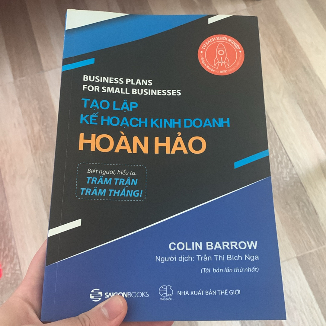 SÁCH TẠO LẬP KẾ HOẠCH KINH DOANH HOÀN HẢO  (99%)