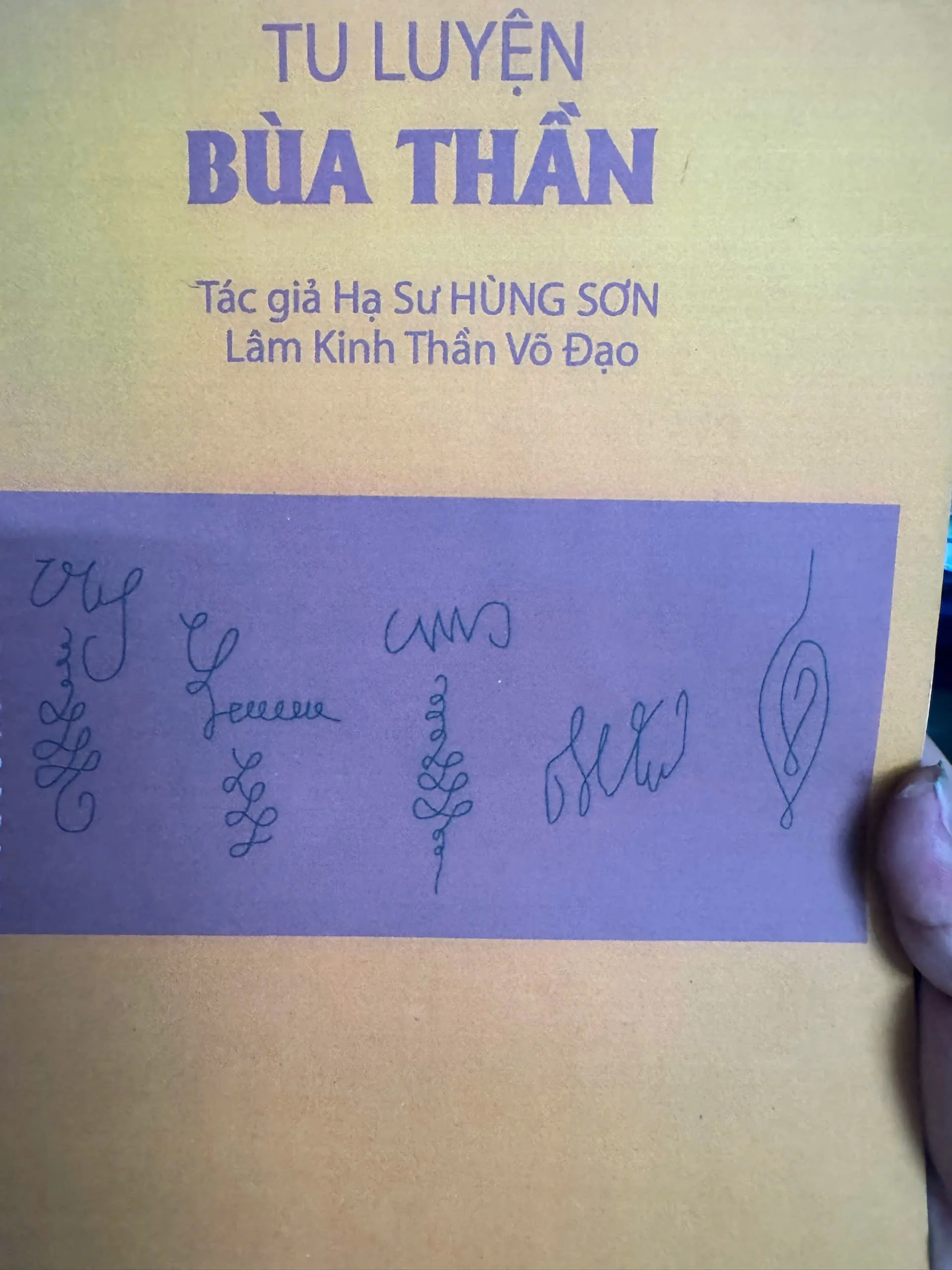 SÁCH TU LUYỆN BÙA THẦN 100K