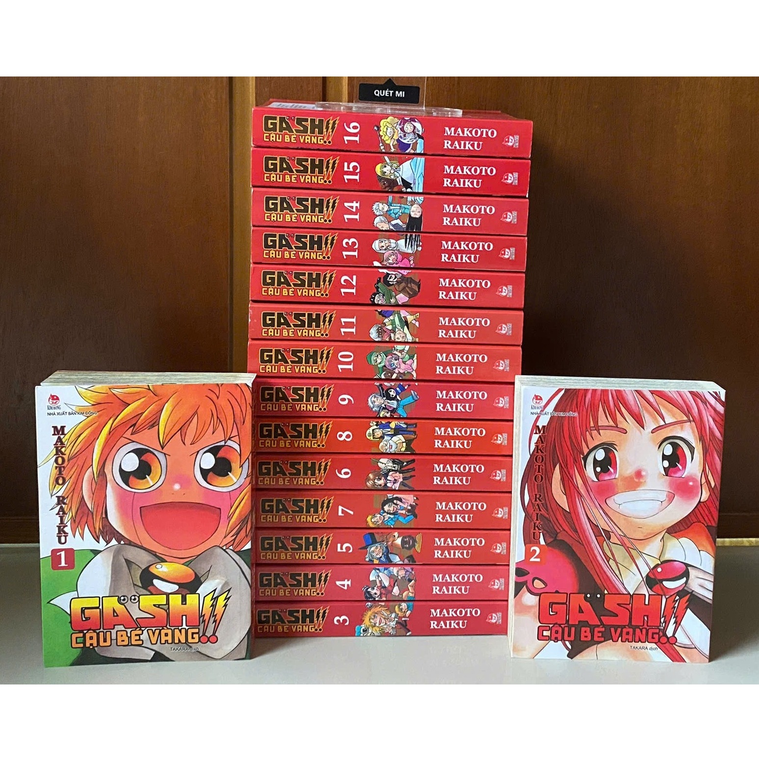 Gash Cậu Bé Vàng (Makoto Raiku) Trọn Bộ 16/16 Tập [Truyện Tranh Manga]