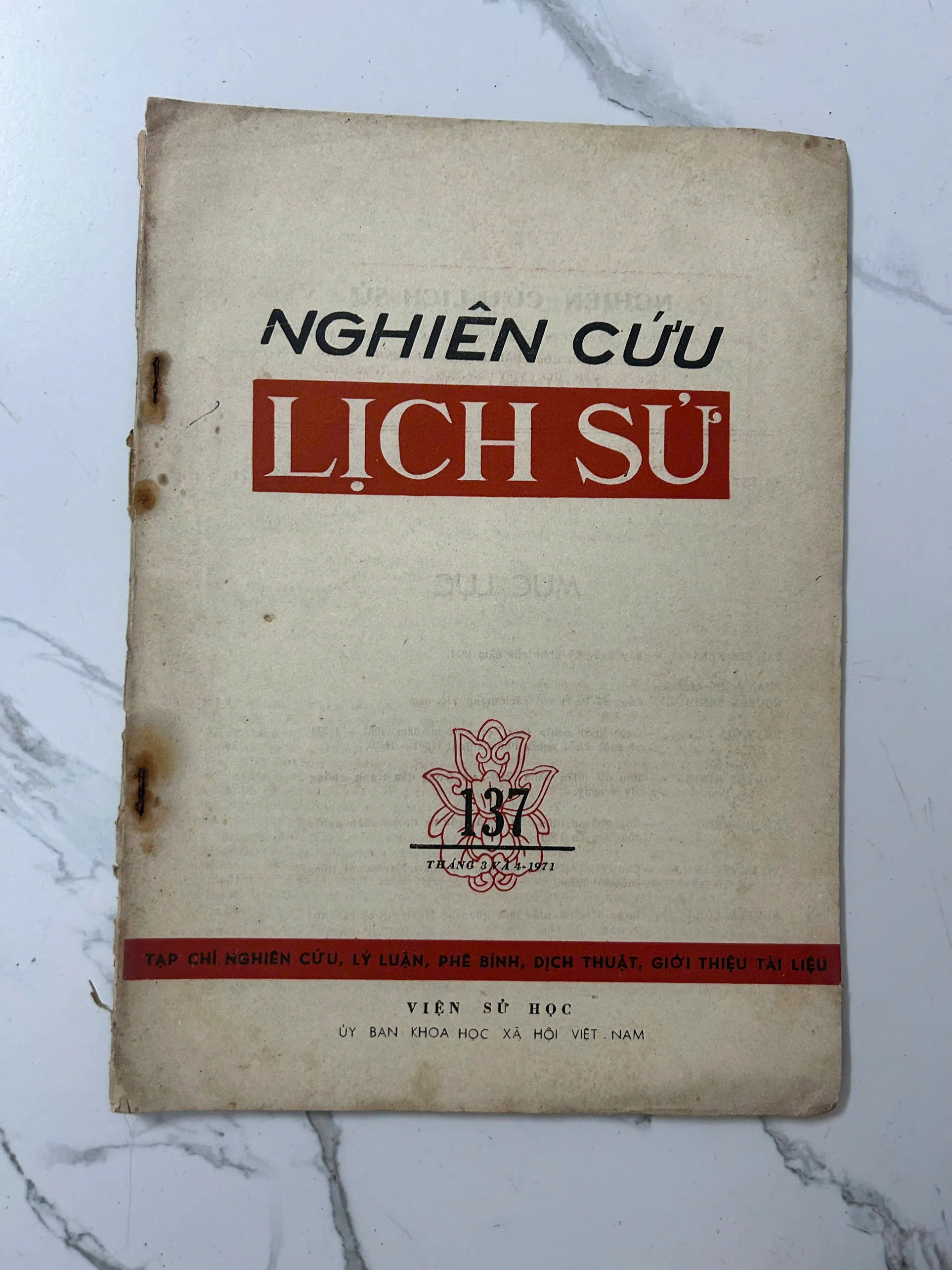 Nghiên cứu Lịch sử (Số 170, Tháng 9-10/1976) – Viện Sử học