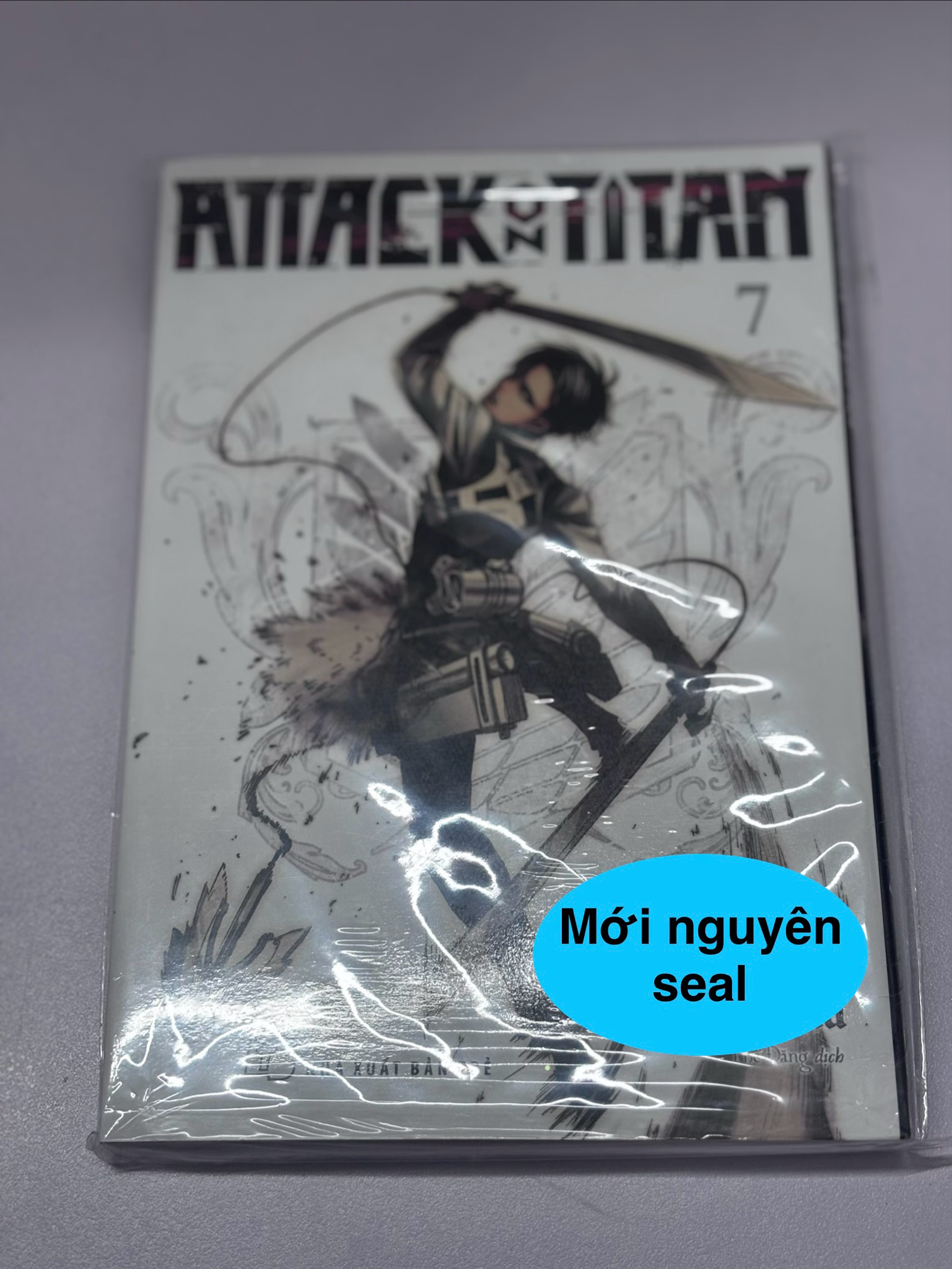 Truyện tranh Attack on titan AOT tập 7 ĐB (seal)