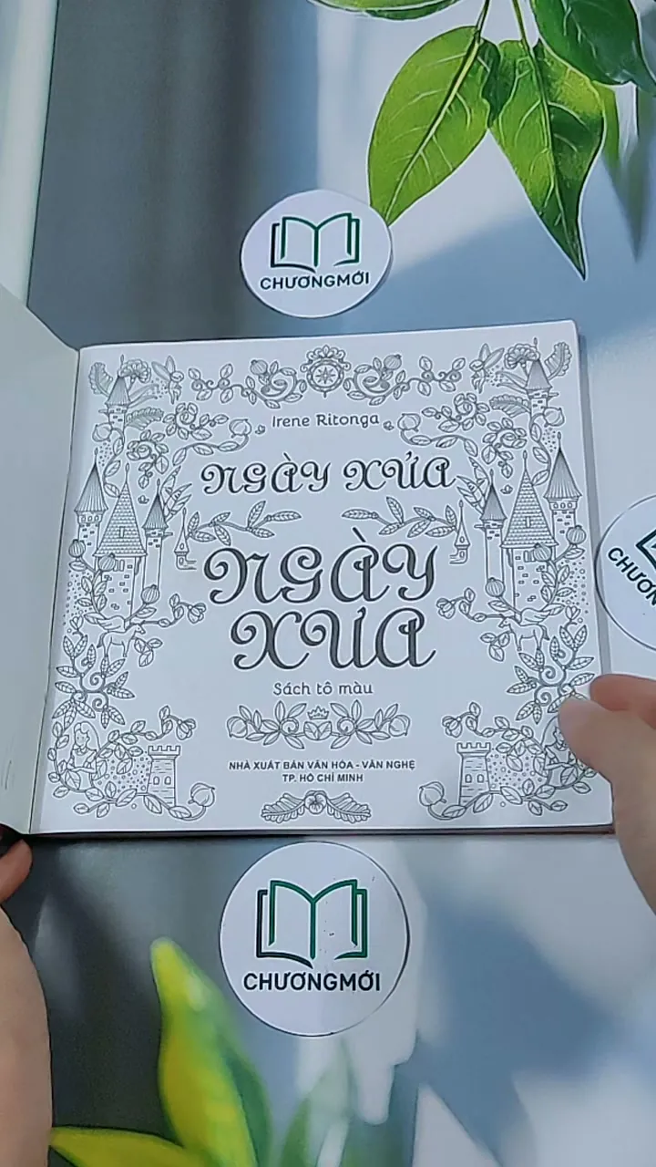 Sách Tô Màu: Ngày Xưa (mới chưa tô) - Irene Ritonga 634458