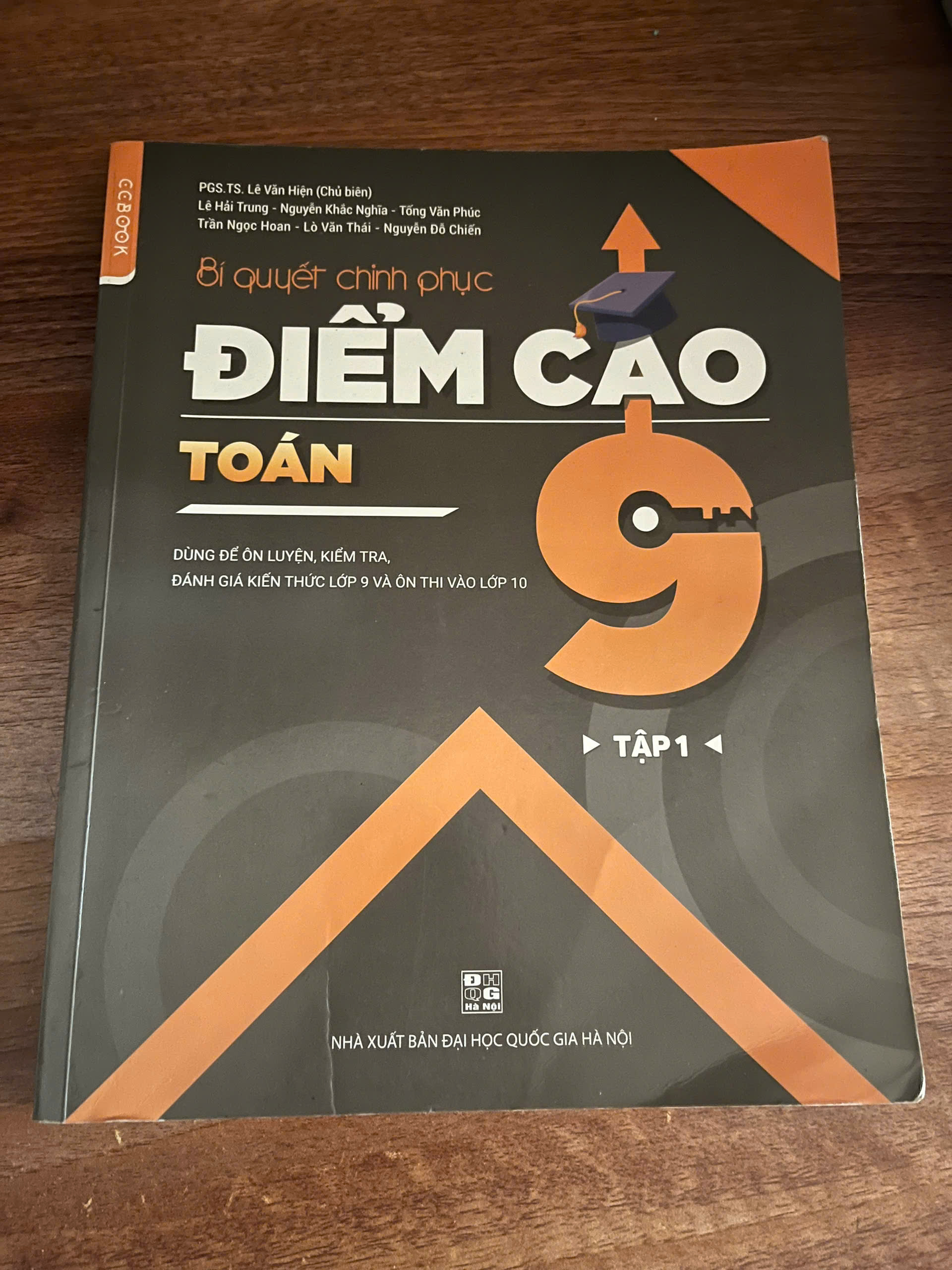 Sách bí quyết chinh phục điểm cao toán 9 tập 1 chính hãng mới như ảnh ko 1 vết bút bẩn 506135