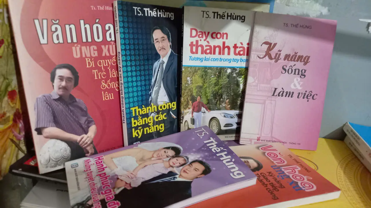 bộ sách kỹ năng của ts thế hùng