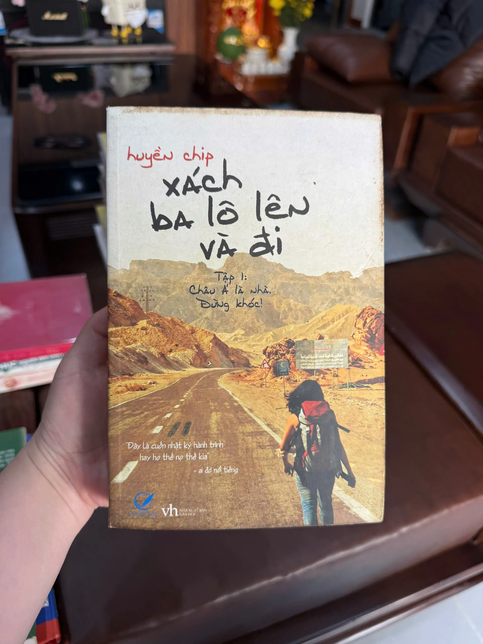 Xách ba lô lên và đi (Tập 1) – Huyền Chip- K2