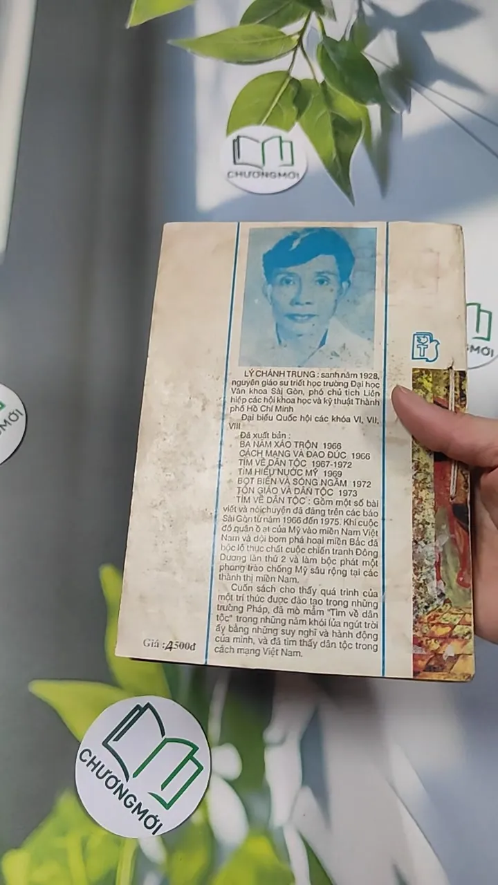 [MIỄN PHÍ BỌC SÁCH] [XƯA] Tìm Về Dân Tộc (1990) - Lý Chánh Trung 776027