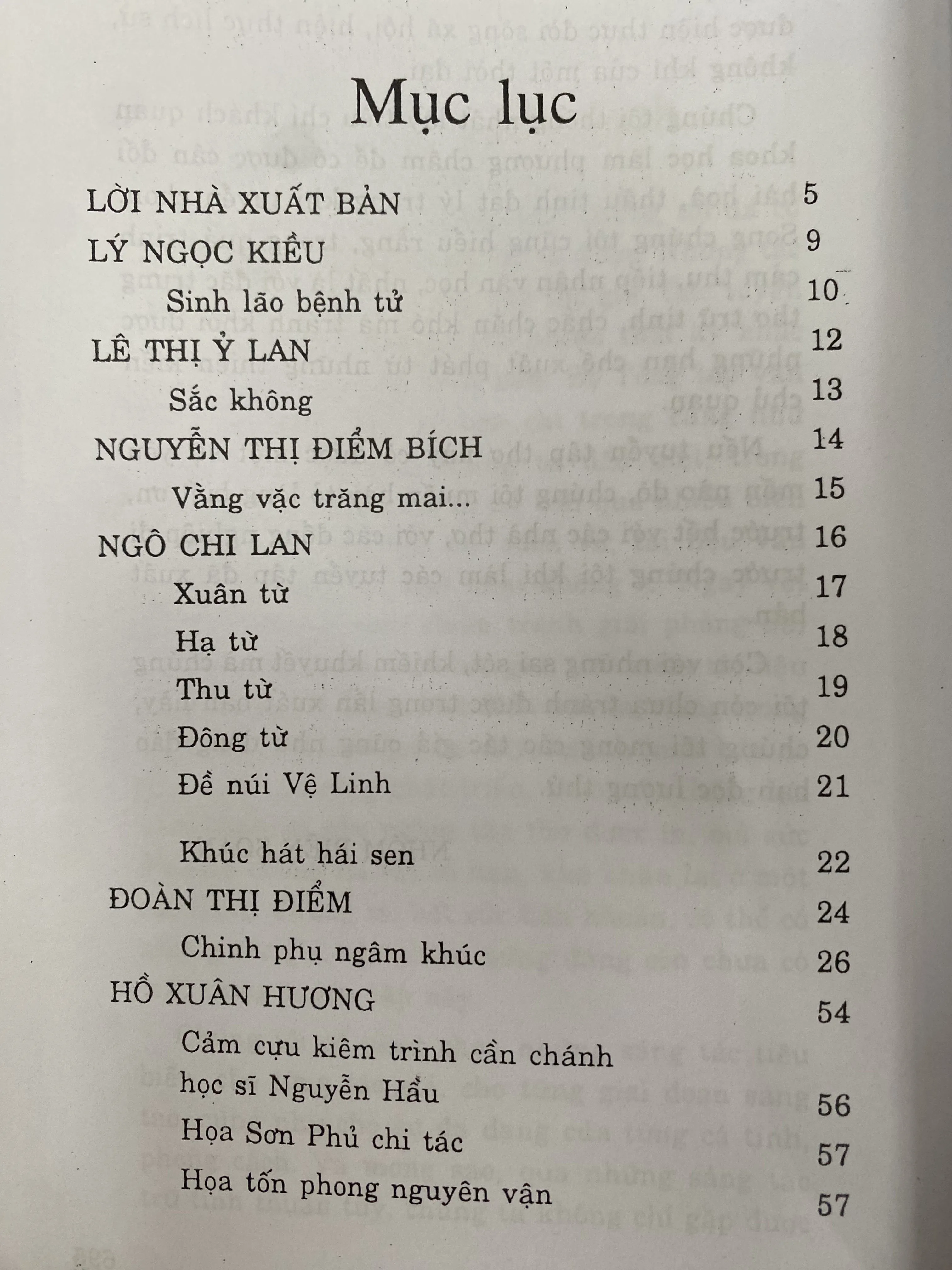 TUYỂN THƠ TÁC GIẢ NỮ VIỆT NAM  752812