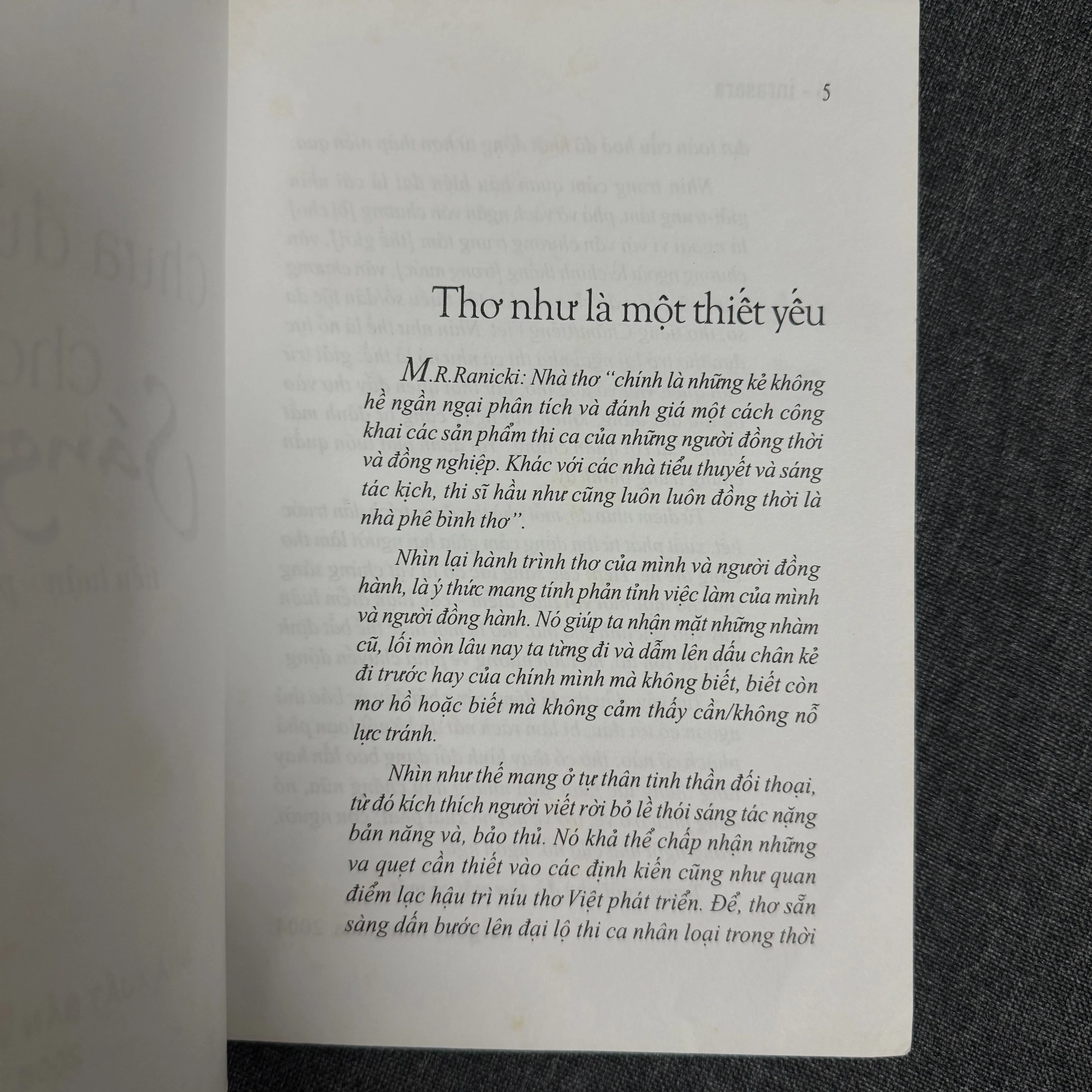 Chưa đủ cô đơn cho sáng tạo - Inrasara 998021