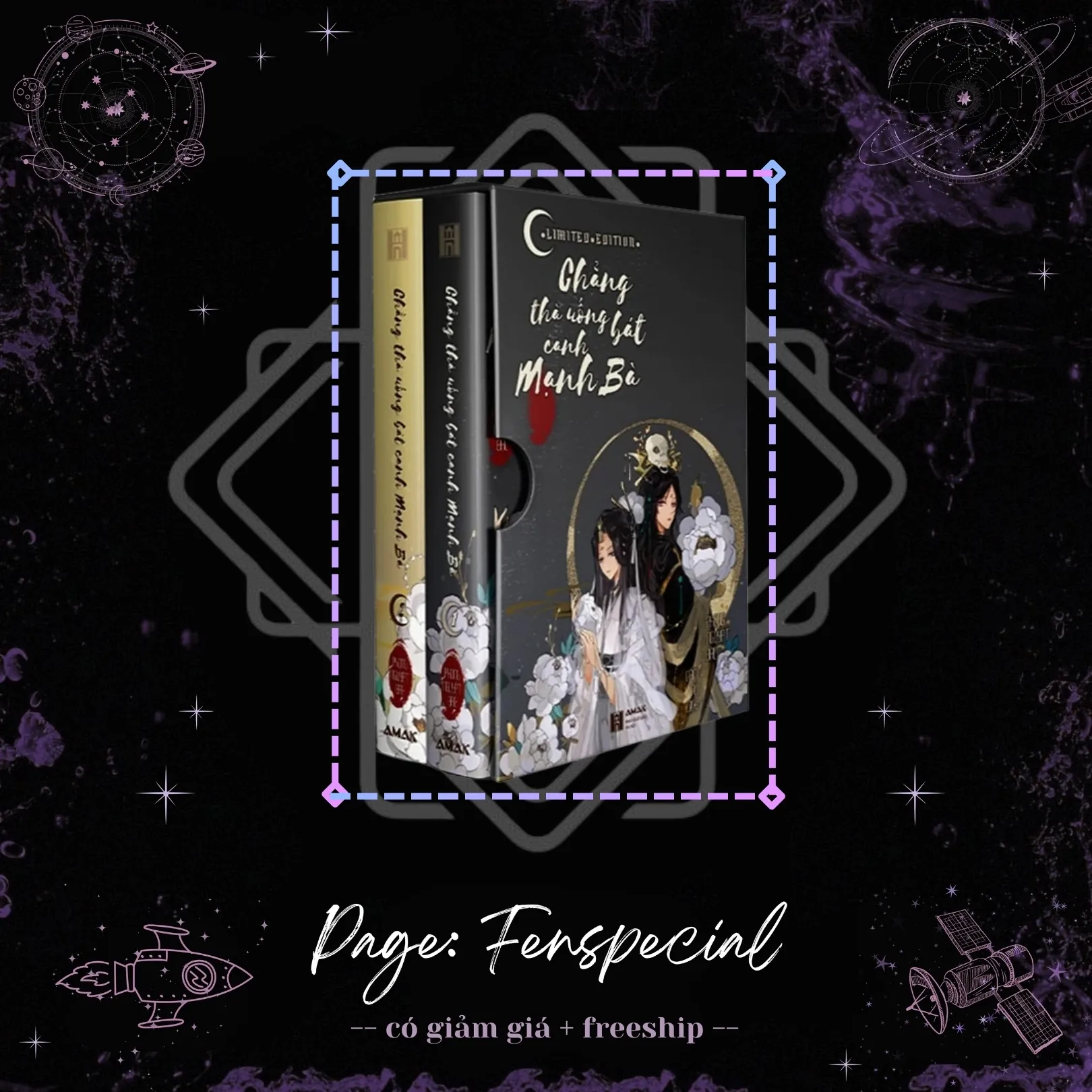 Chỉ Sách: Chẳng Thà Uống Bát Canh Mạnh Bà + Quà 1tr5 - Fenspecial