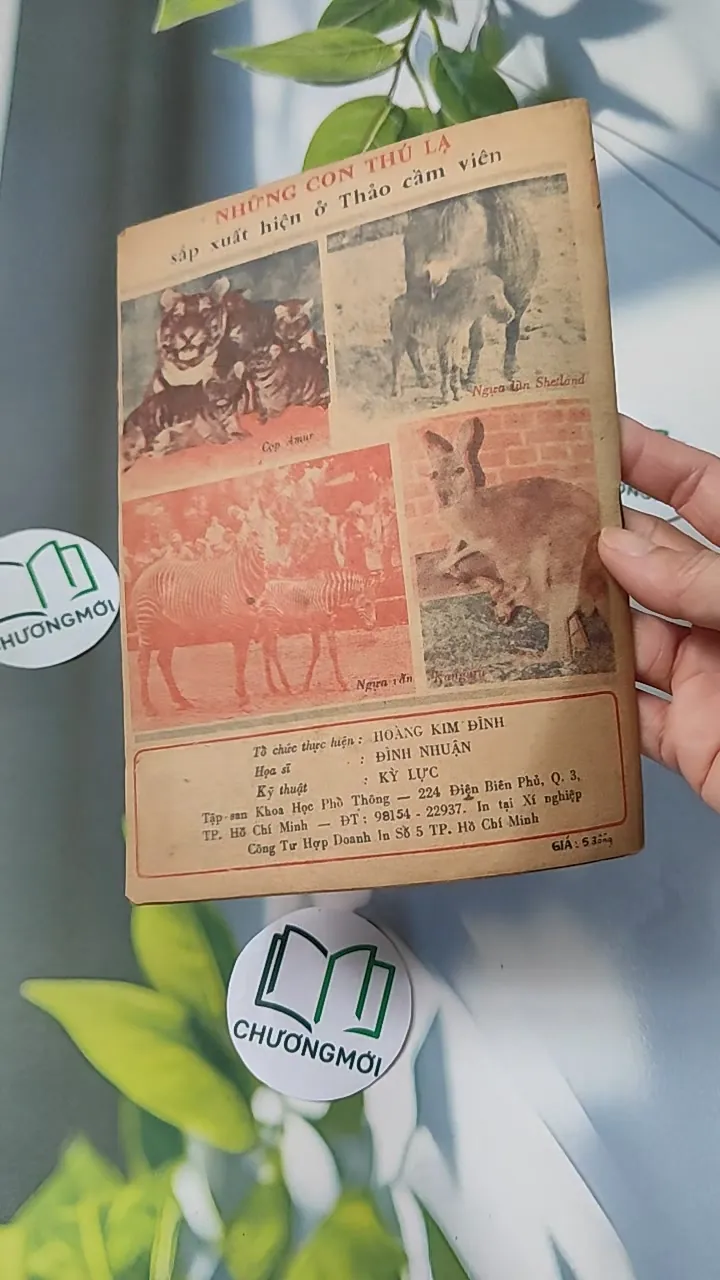 Tạp Chí Khoa Học Phổ Thông: Thảo Cầm Viên TP. Hồ Chí Minh 775989
