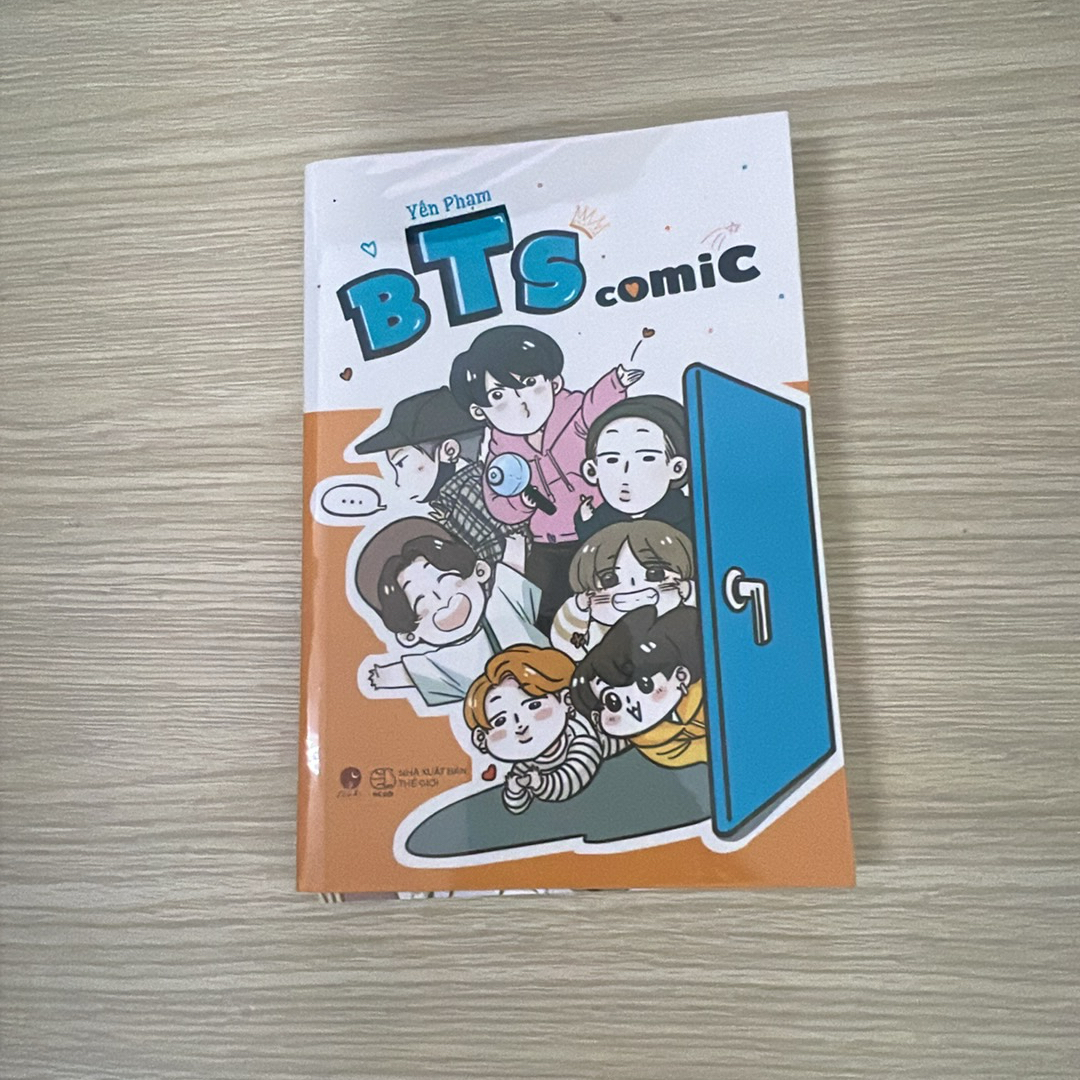 Combo 2 tập BTS Comic còn mới (Có bọc sách+Sticker) 199025