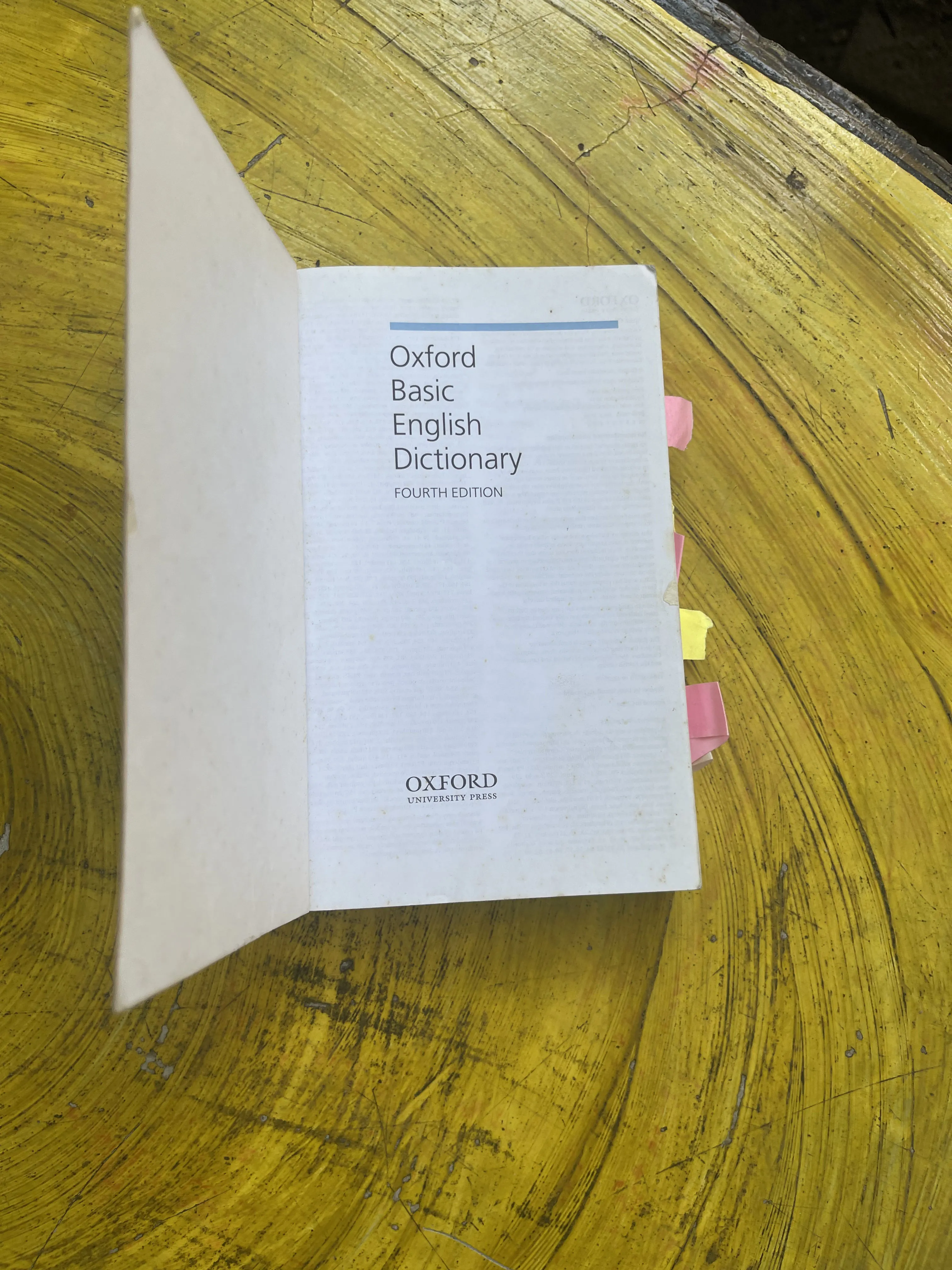 OXFORD BASIC ENGLISH DICTIONARY  596659